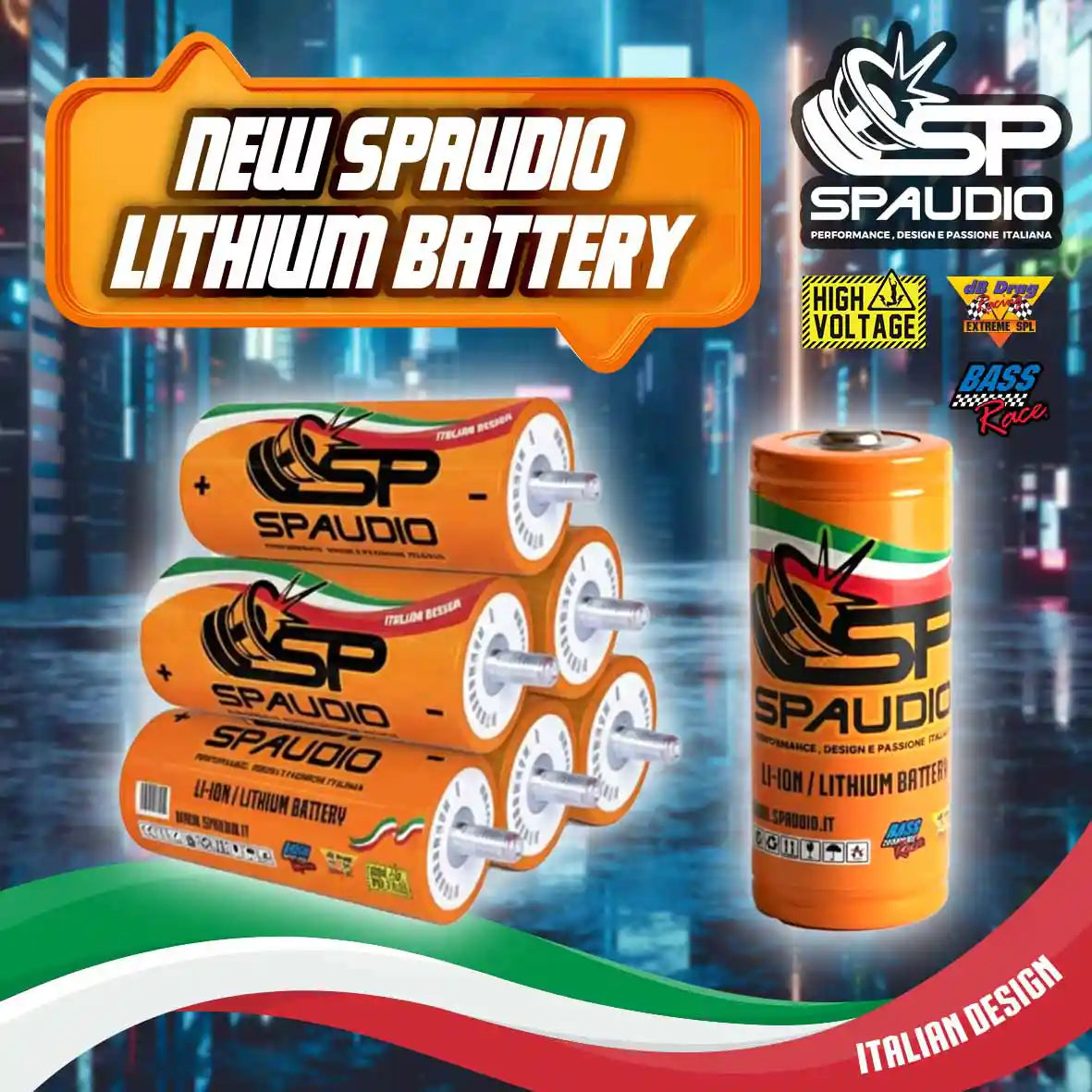 NEW SPAUDIO LITHIUM BATTERY