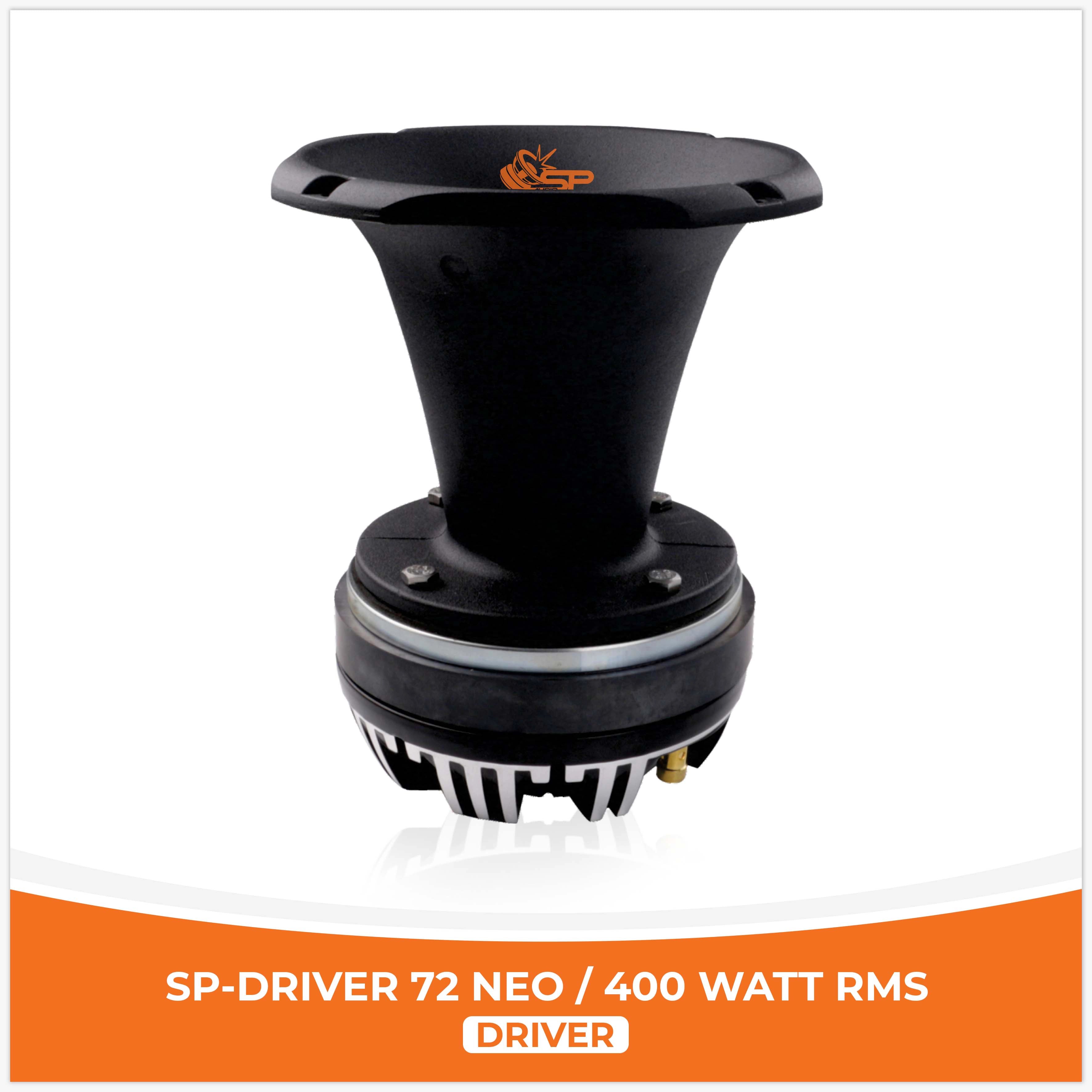 SP DRIVER 72 NEO COMPLETE DRIVER WITH HORN 400W RMS ( UNIT PRICE)