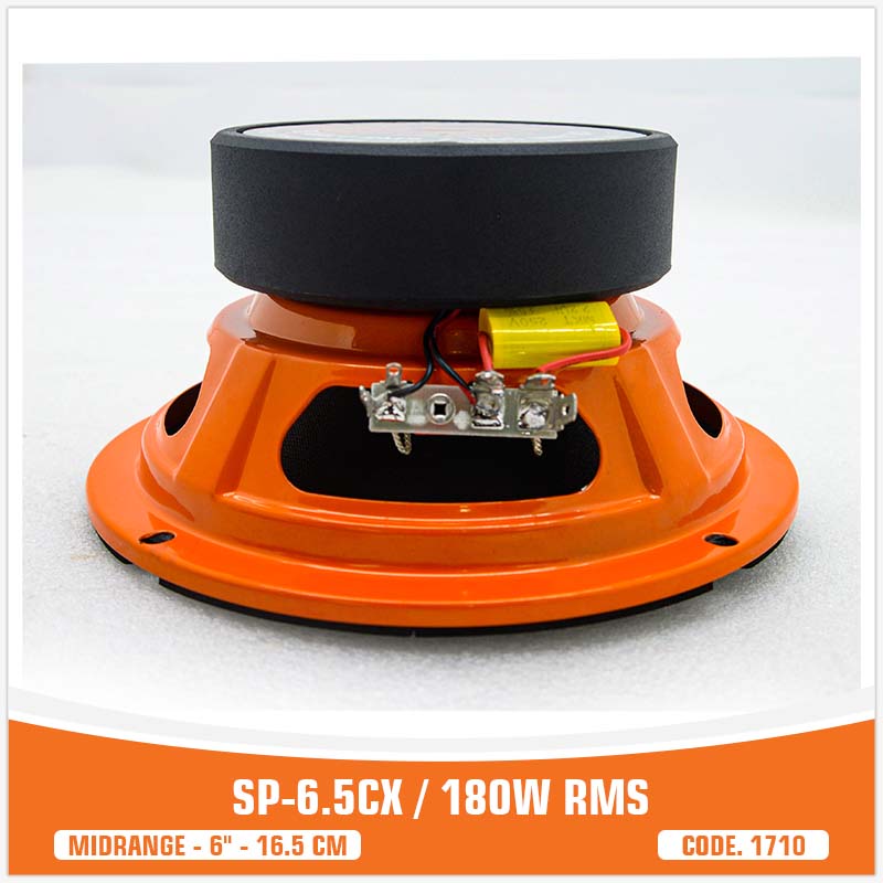 SP 6.5CM HAUT-PARLEUR BAS MEDIUM LE MEILLEUR VENDEUR 6,5"/16,5CM 100W RMS (PRIX DE LA PAIRE)
