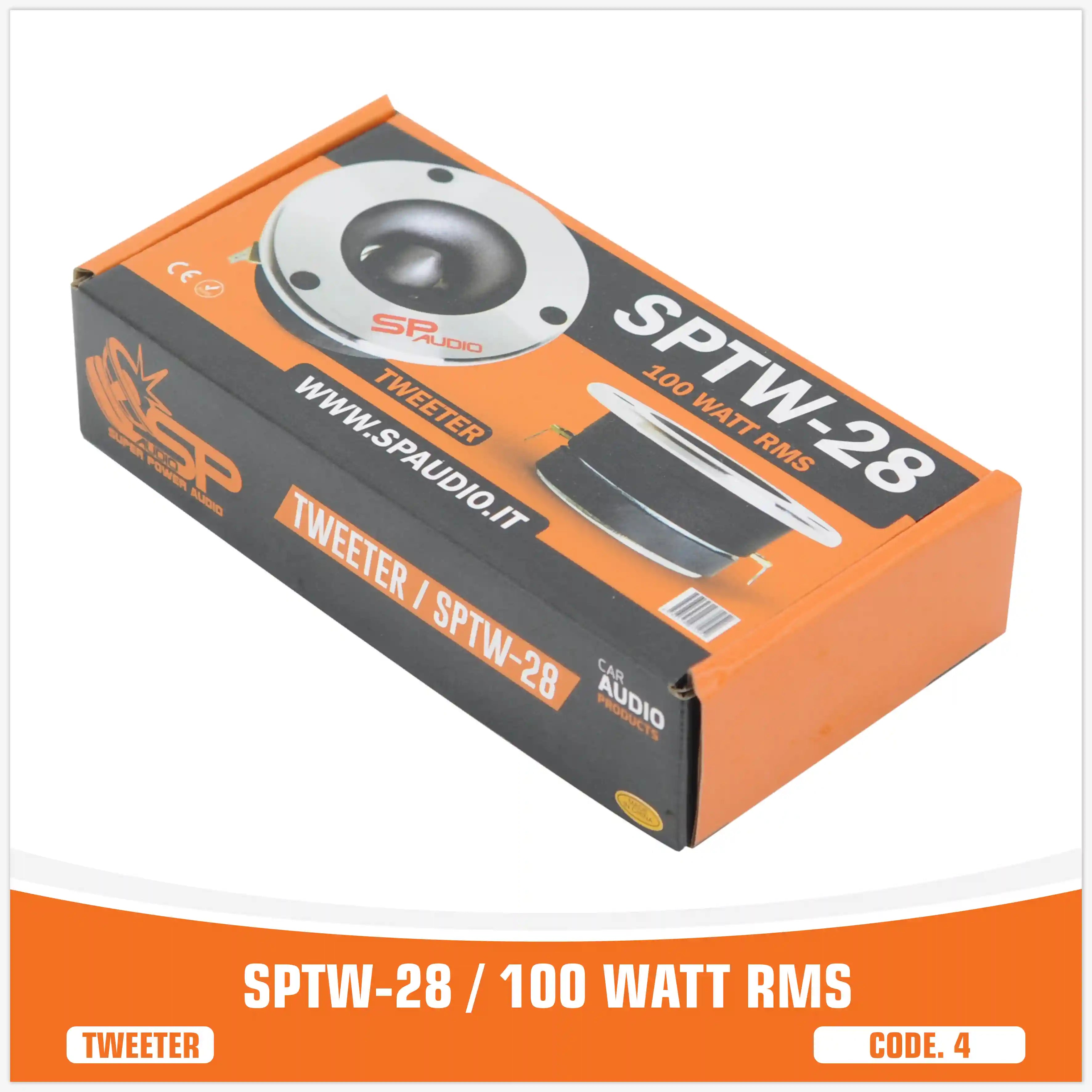 SP TW 28 BULLET TWEETER 100W RMS (PAIR PRICE)