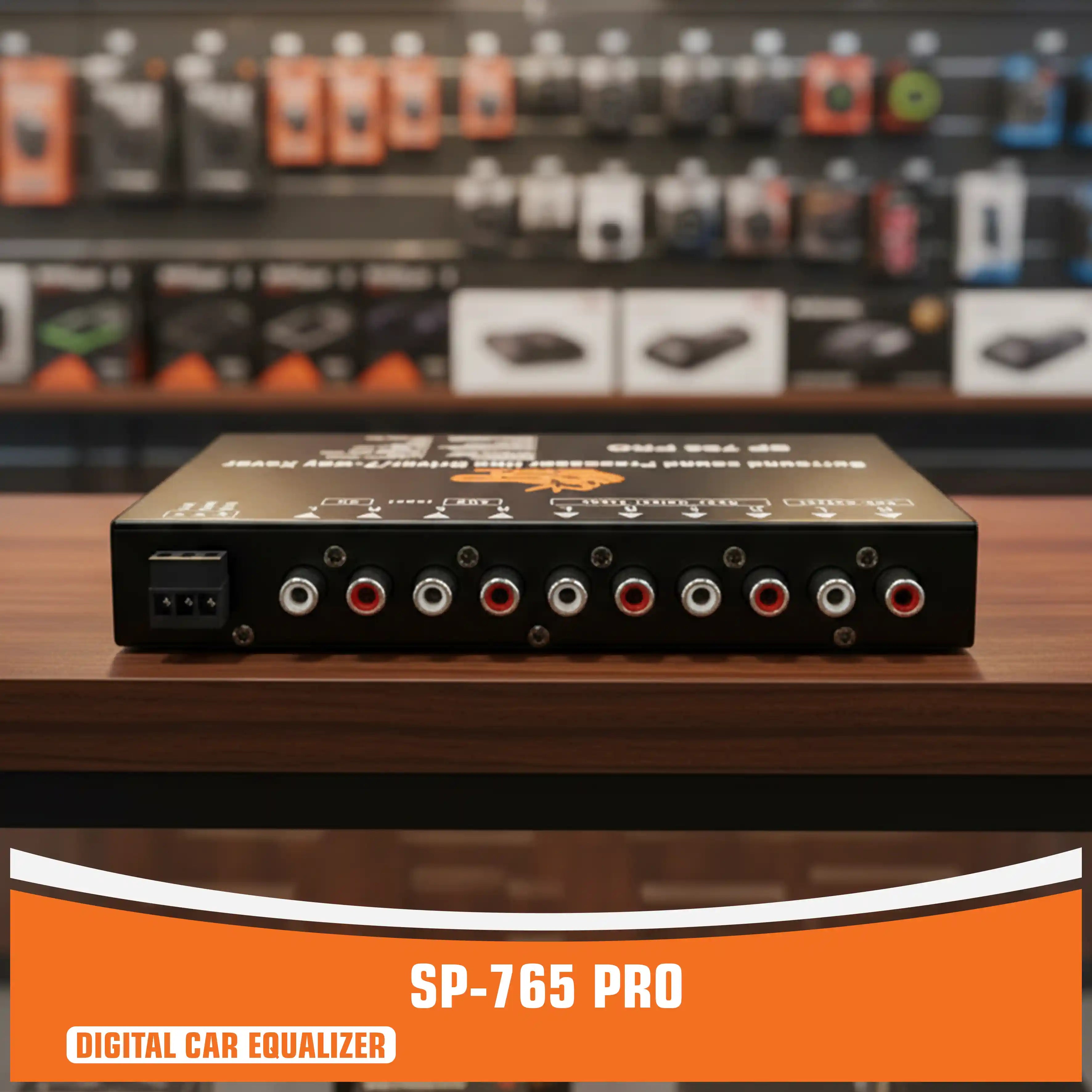 SP-765 PRO - Procesador de sonido envolvente Línea Driver / Xover de 7 vías - Procesador digital