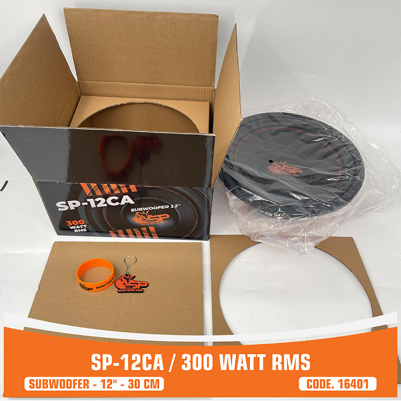 SP 12CA ENTRY LEVEL SUBWOOFER 12"/30CM 300W RMS (UNIT PRICE)