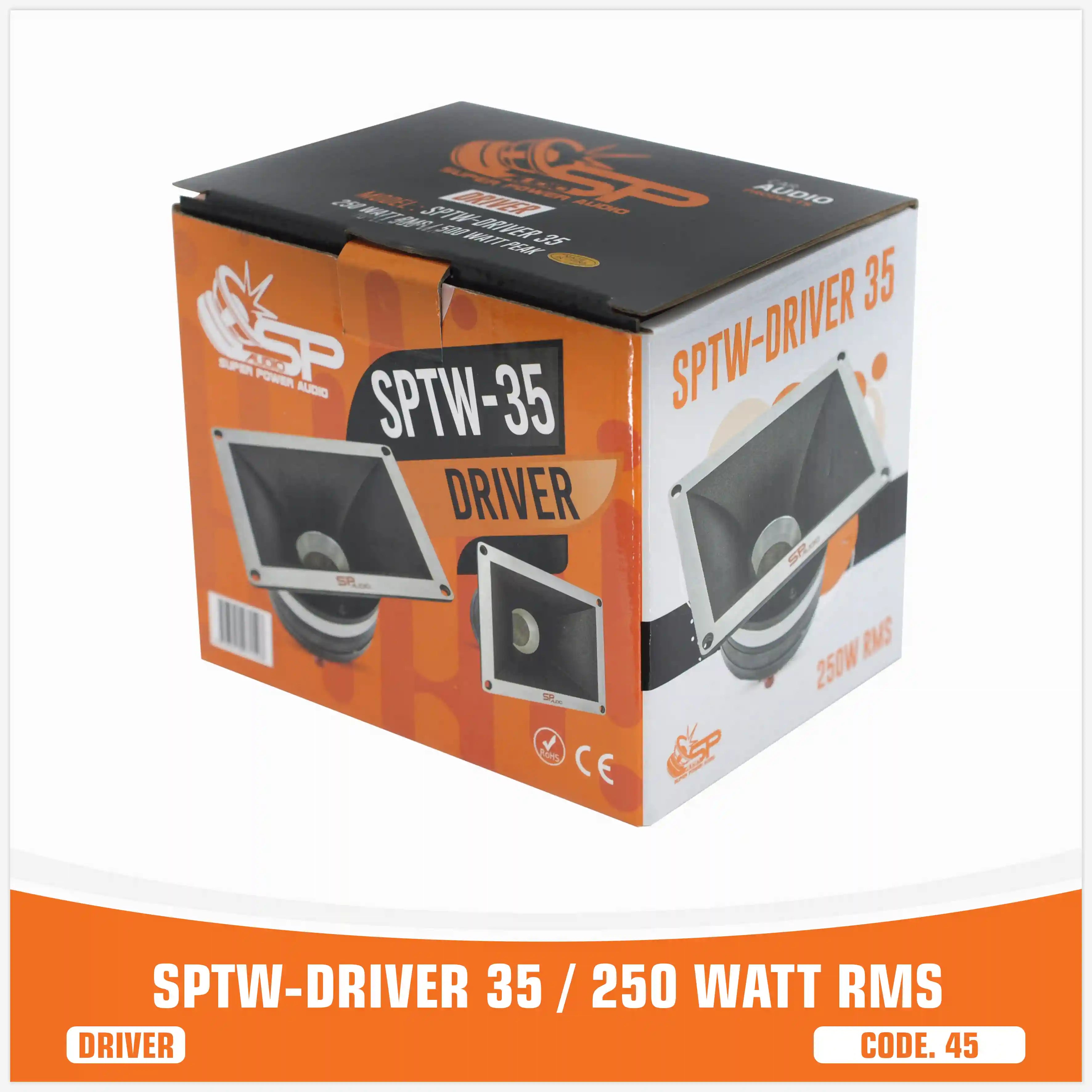 SP DRIVER 35 COMPLETE DRIVER WITH HORN 150W RMS (UNIT PRICE)