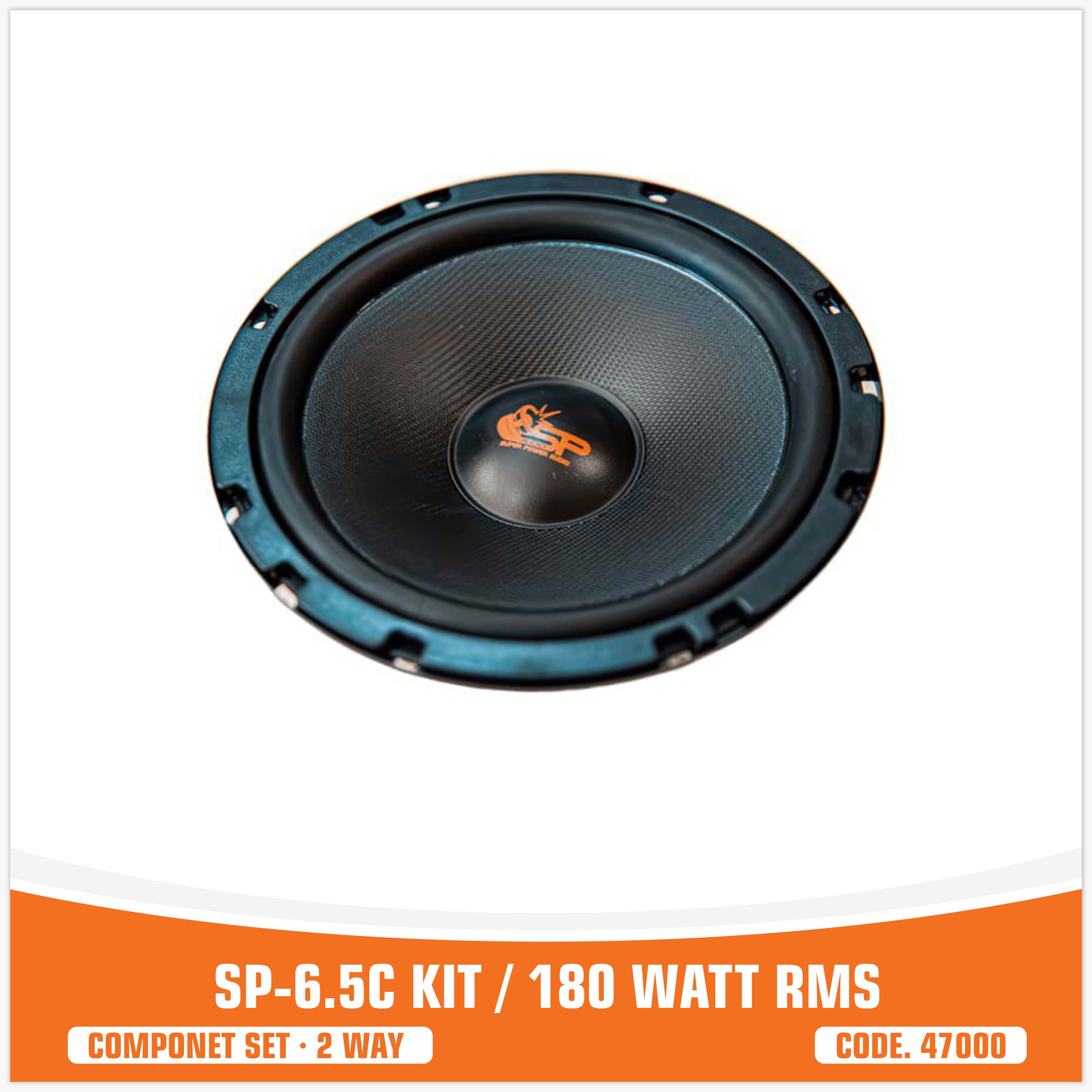 SP 6.5C 2 WAY 2 WOOFER +2 TW + 2 CROSS (PRICIO POR KIT)