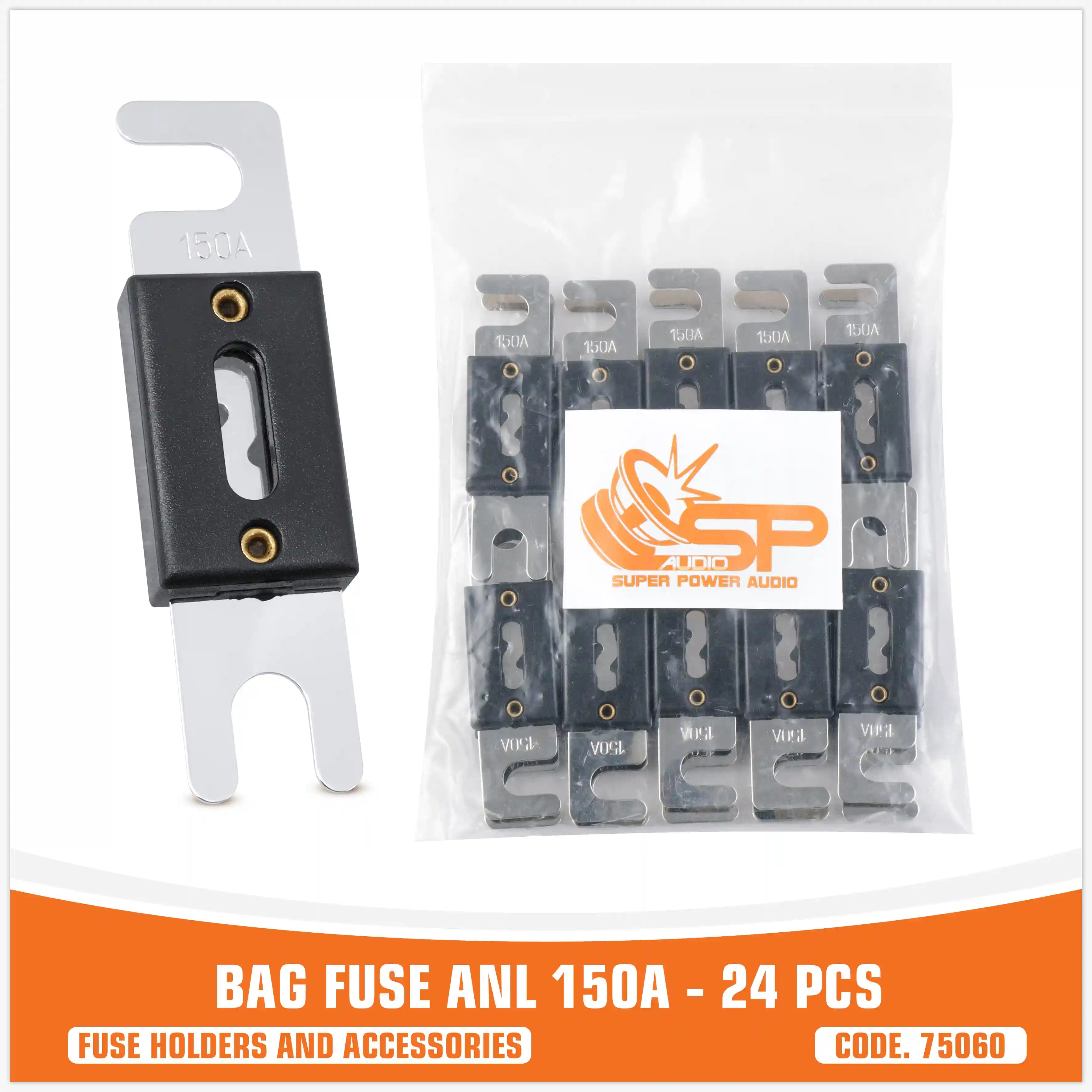 (SP ANL 150A FUSE BAG MAXY ANL 24 PCS) (قیمت پک)