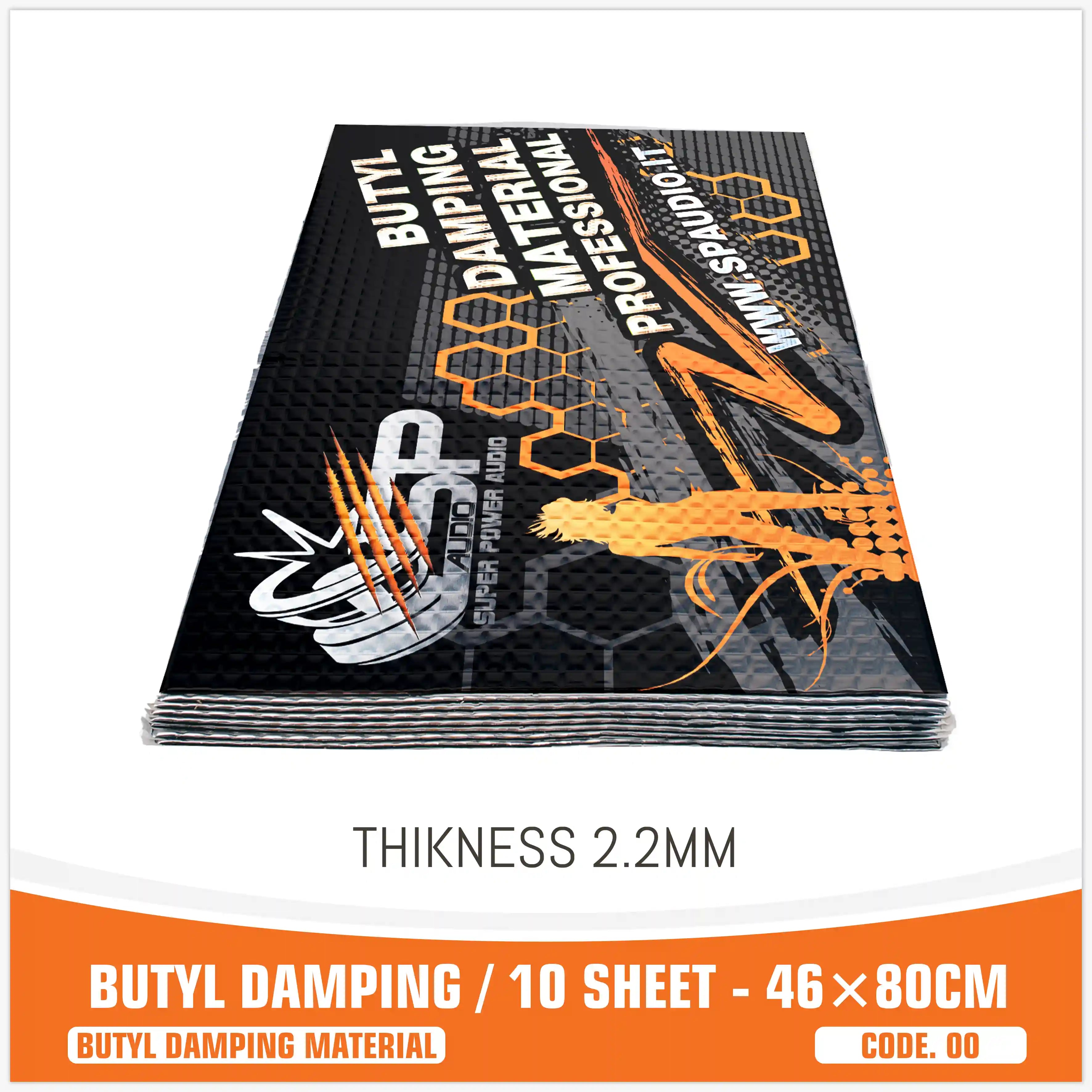 MATERIALE BUTILICO 10 FOGLI NOVITÀ - SPESSORE 2,2 mm