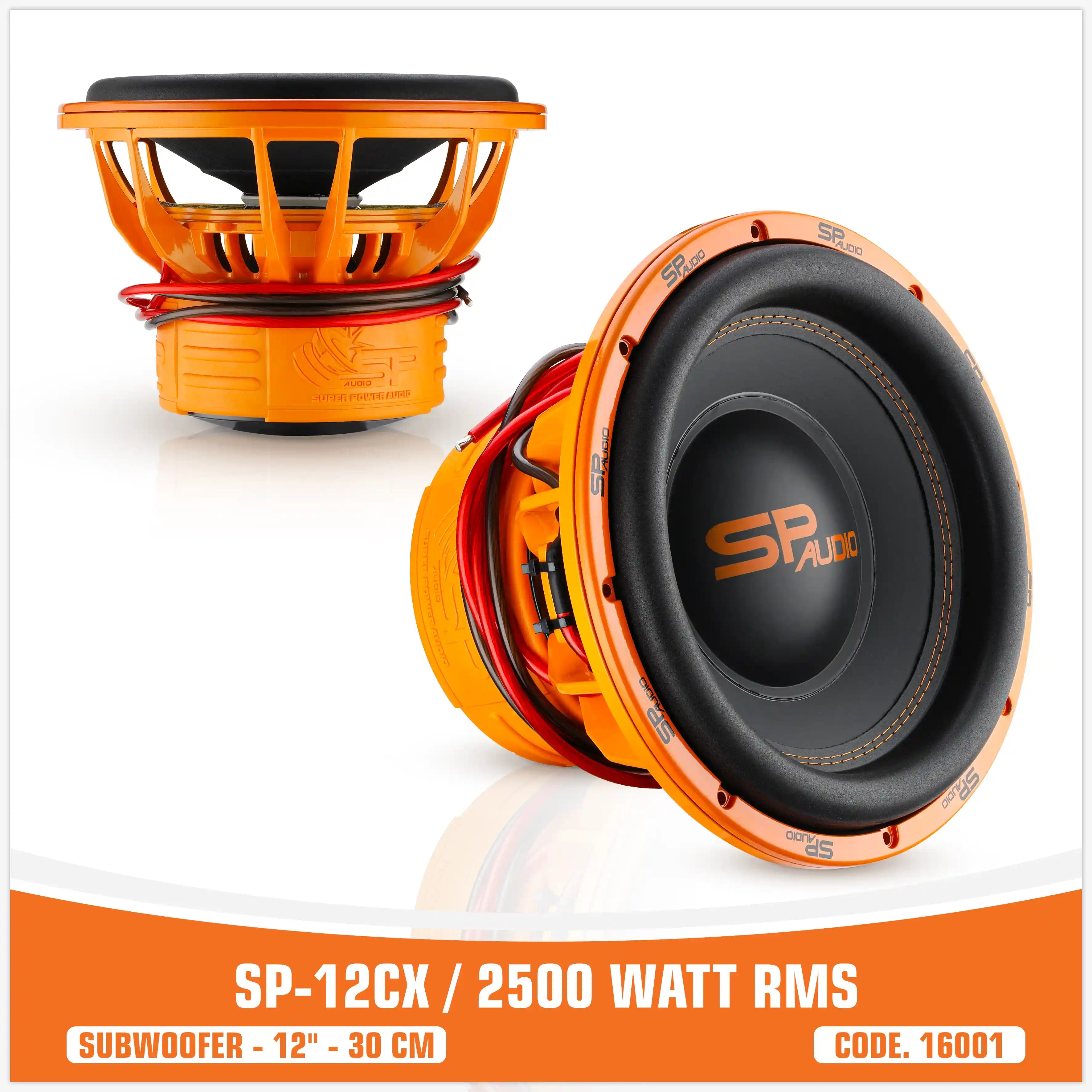 (SP-12CX ساب ووفر) (12" / 30CM) (2500W RMS) (قیمت تک)