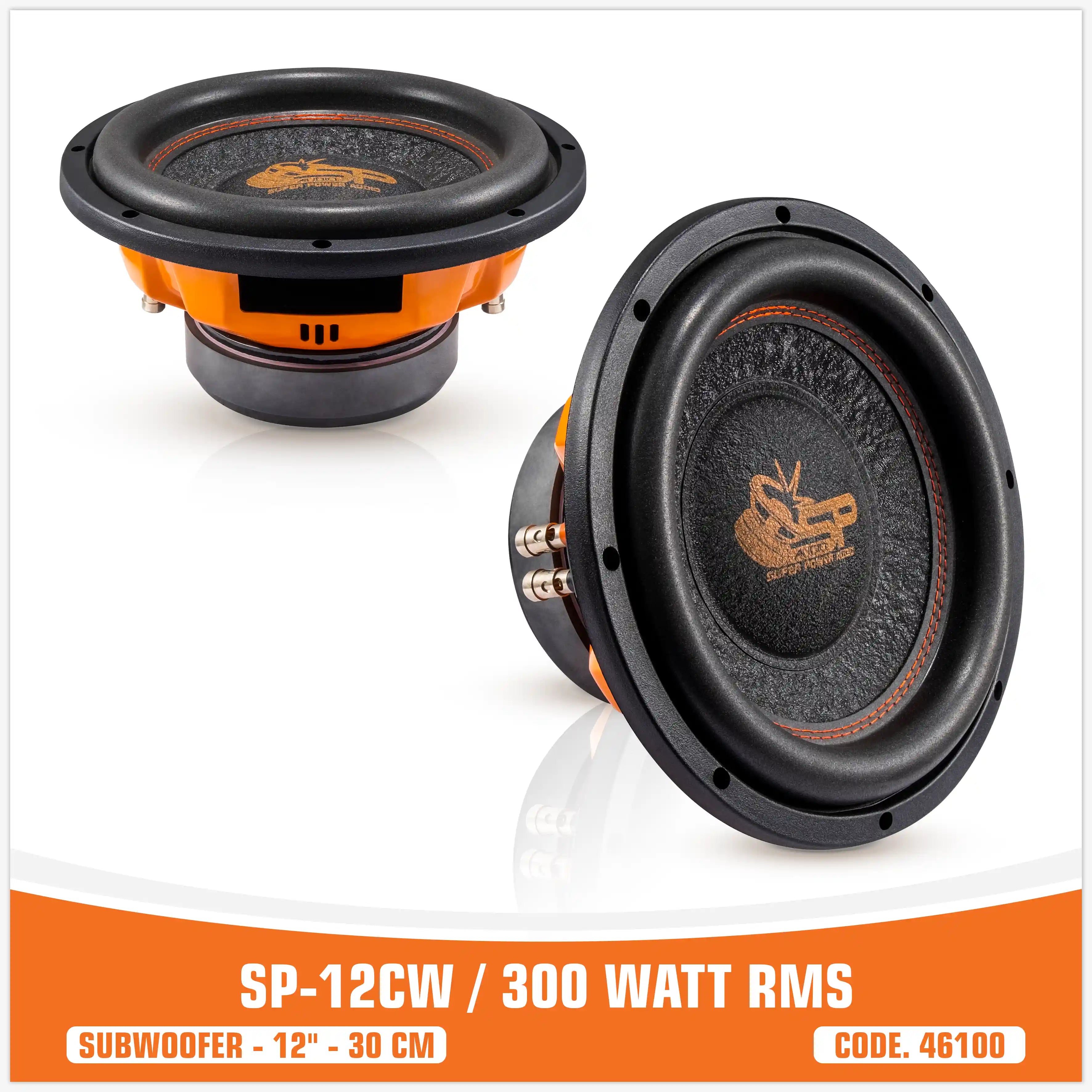 (SP-12CW ساب ووفر)
(12"/ 30cm)
(300W RMS)
(قیمت تک)
