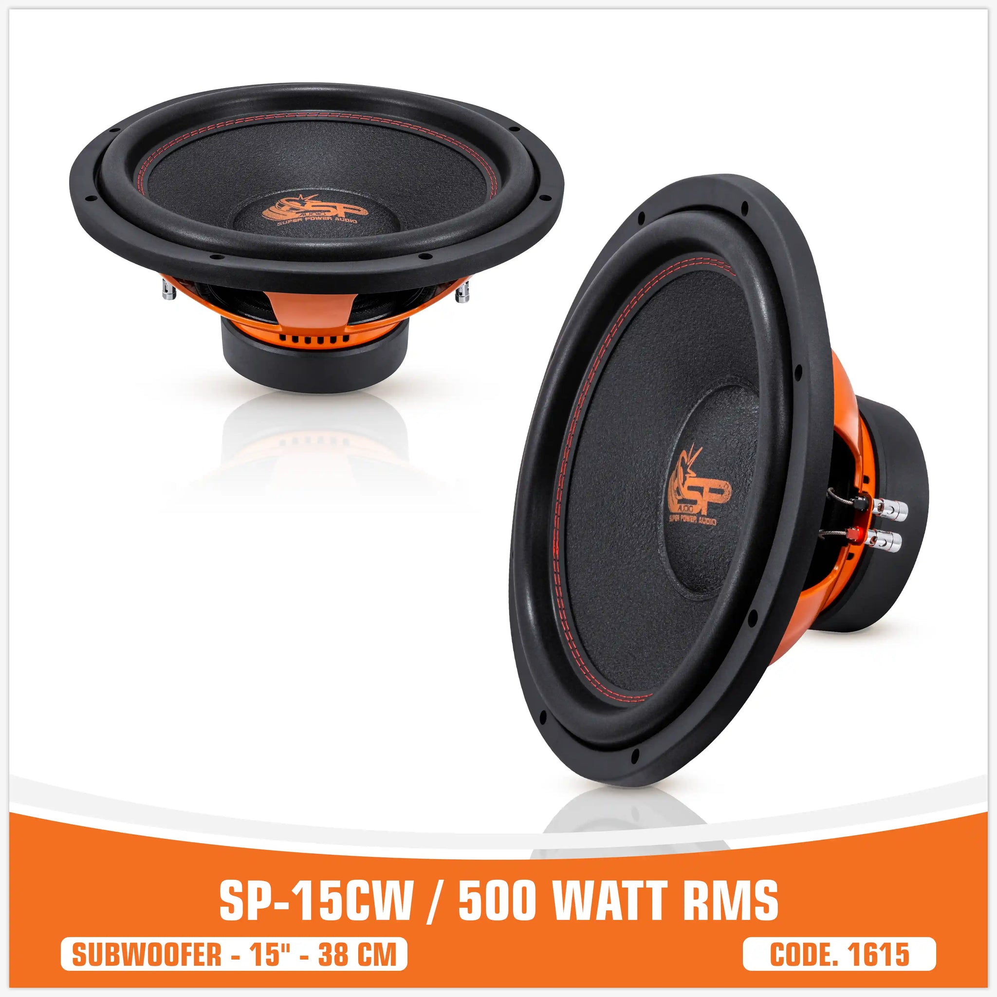邦楽 SPW SP 15CW ENTRY LEVEL SUBWOOFER 15