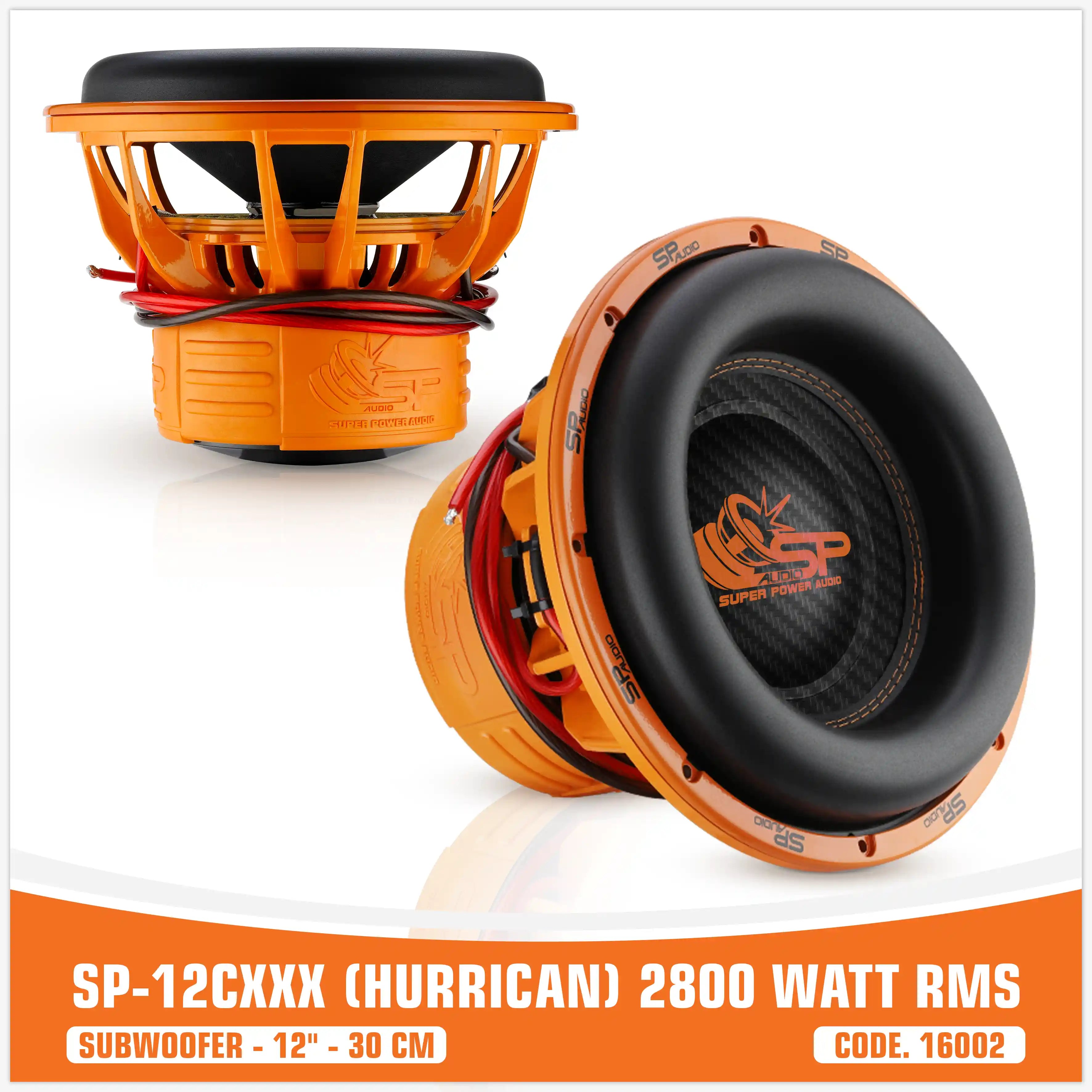 (SP-12CXXX ساب ووفر)
(12" / 30CM)
(2800W RMS)
(قیمت تک)