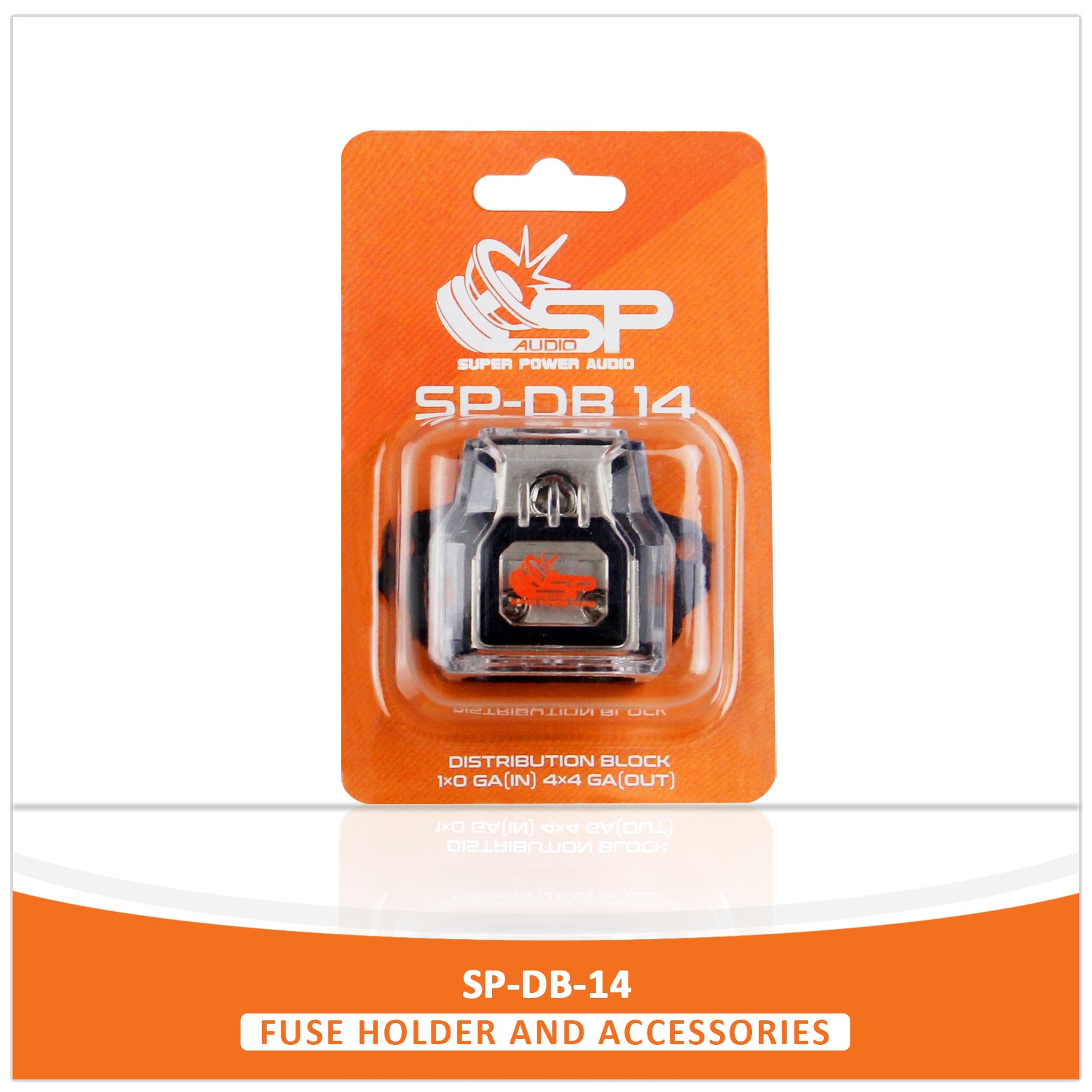 SP DB 14 DISTRIBUTION BLOCK 1x0GA IN 4x4GA