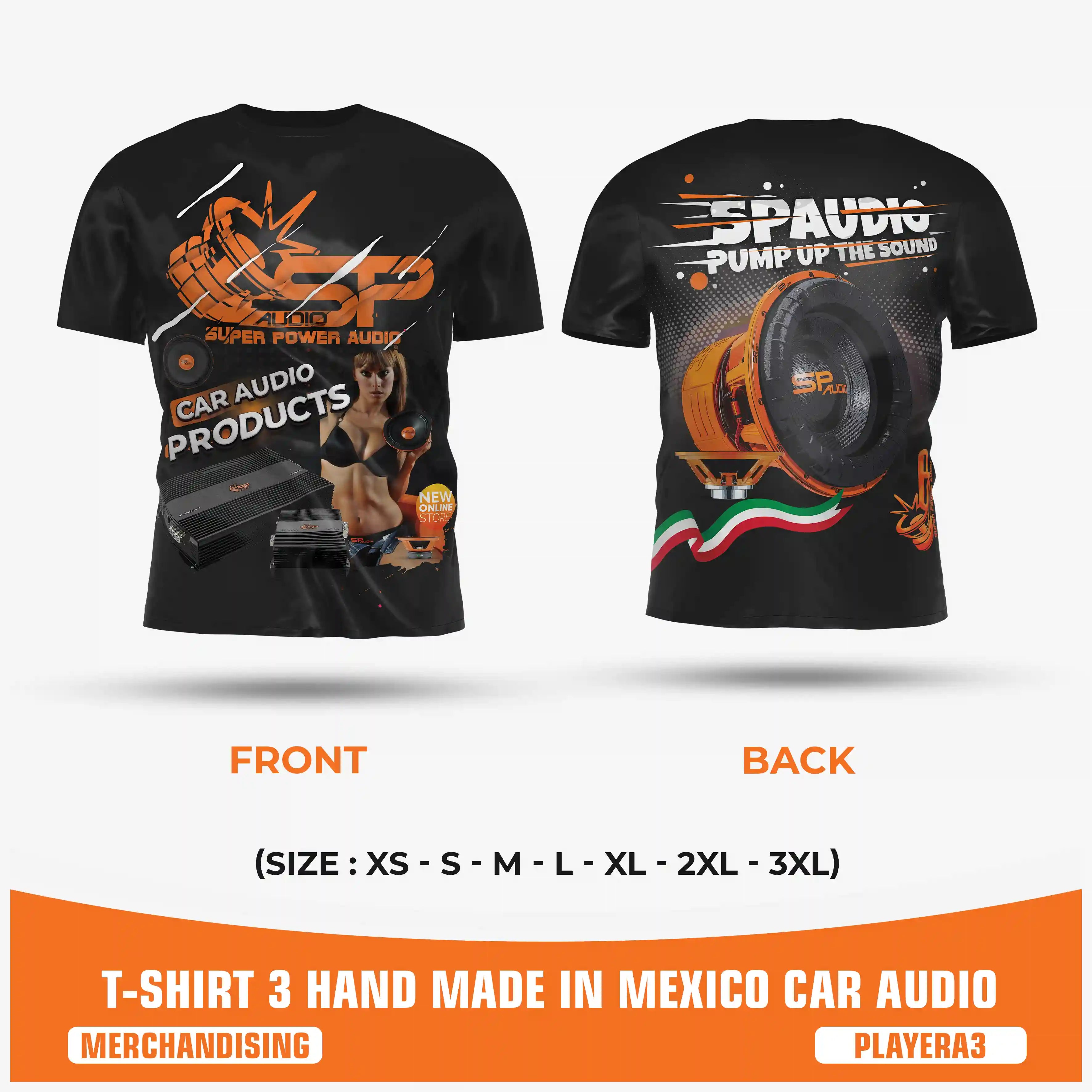 SPAUDIO T-SHIRT 3 (UNIT PRICE)