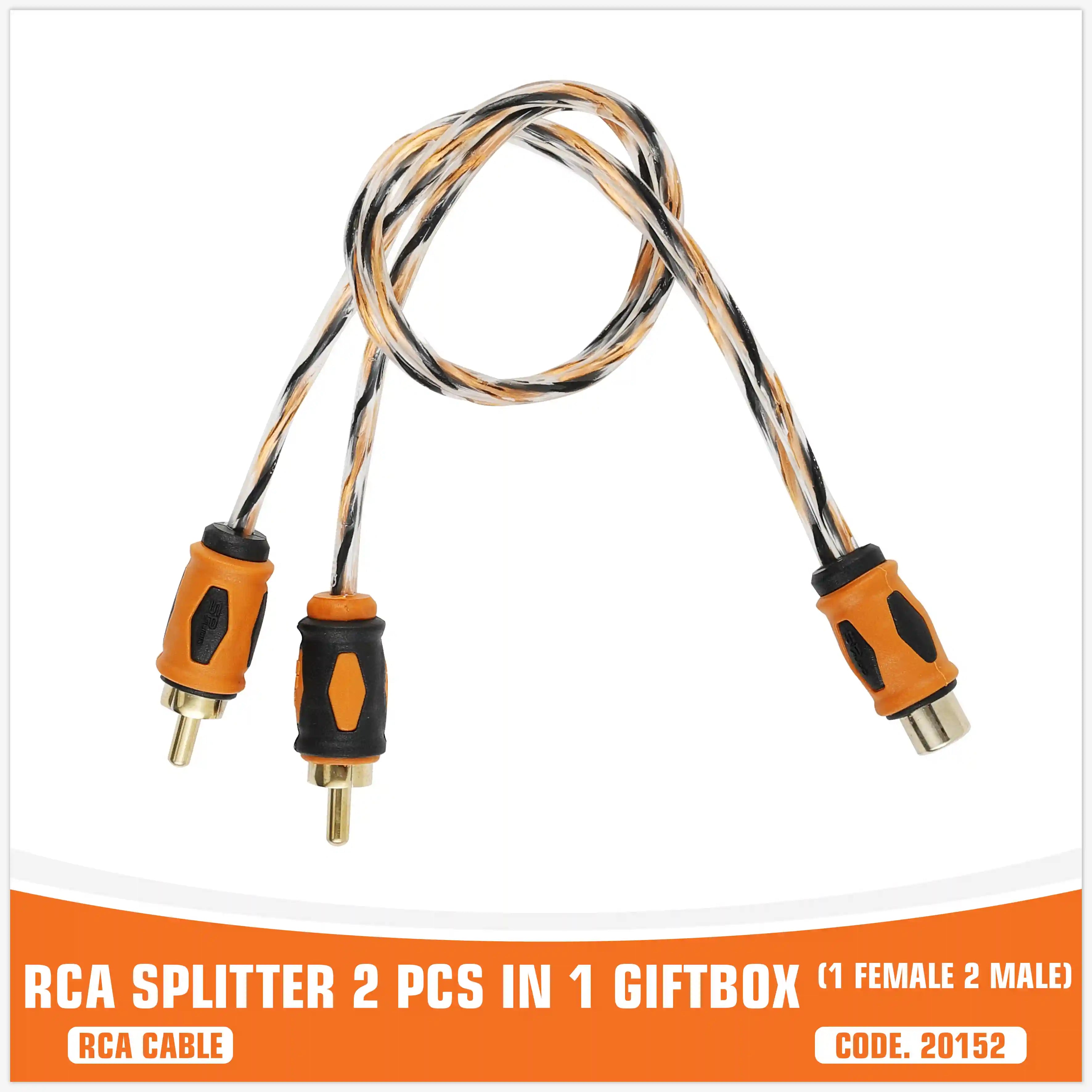 SP Y-CABLE (1F2M) CAVO RCA PER SDOPPIARE (PREZZO UNITARIO)