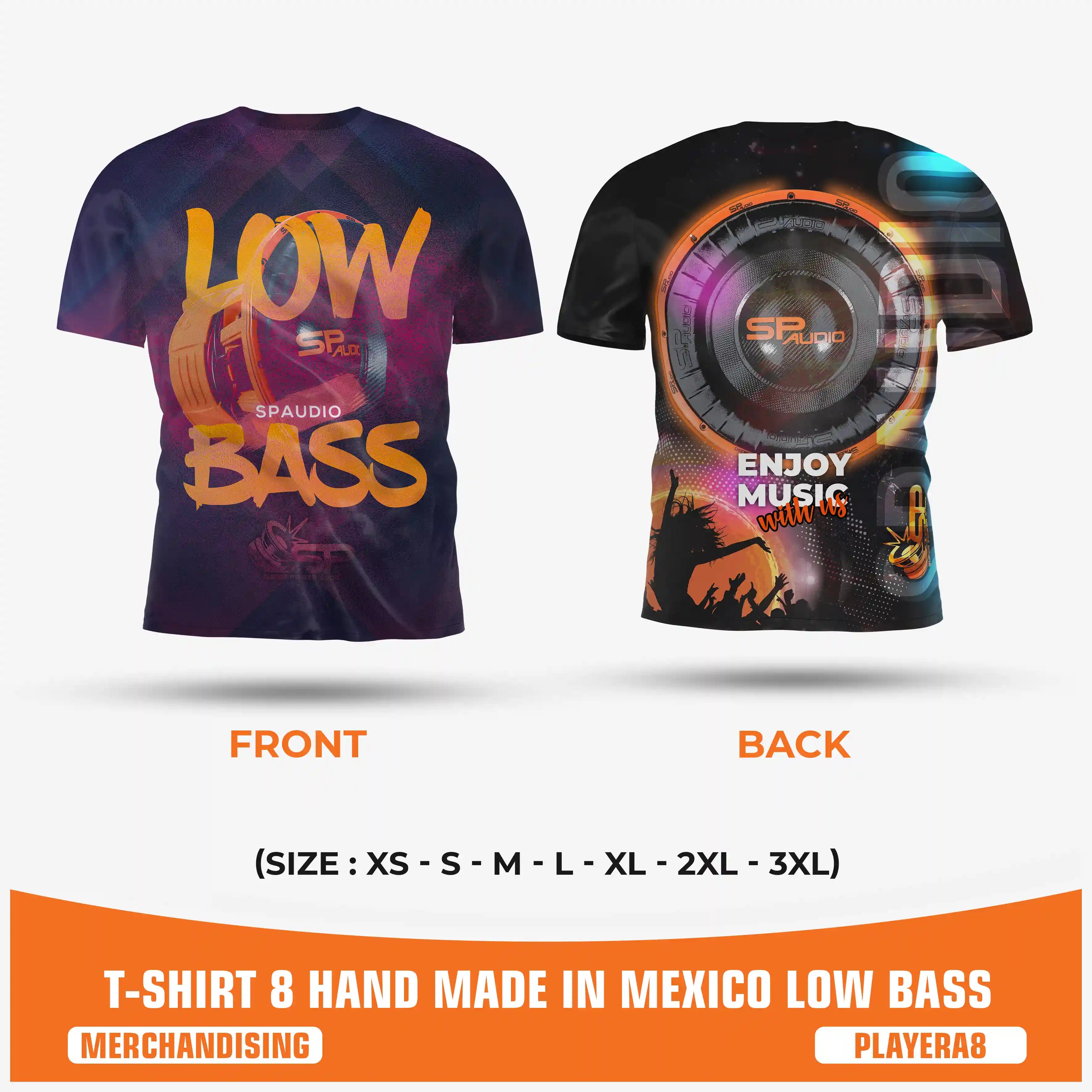 SPAUDIO T-SHIRT 8 (UNIT PRICE)
