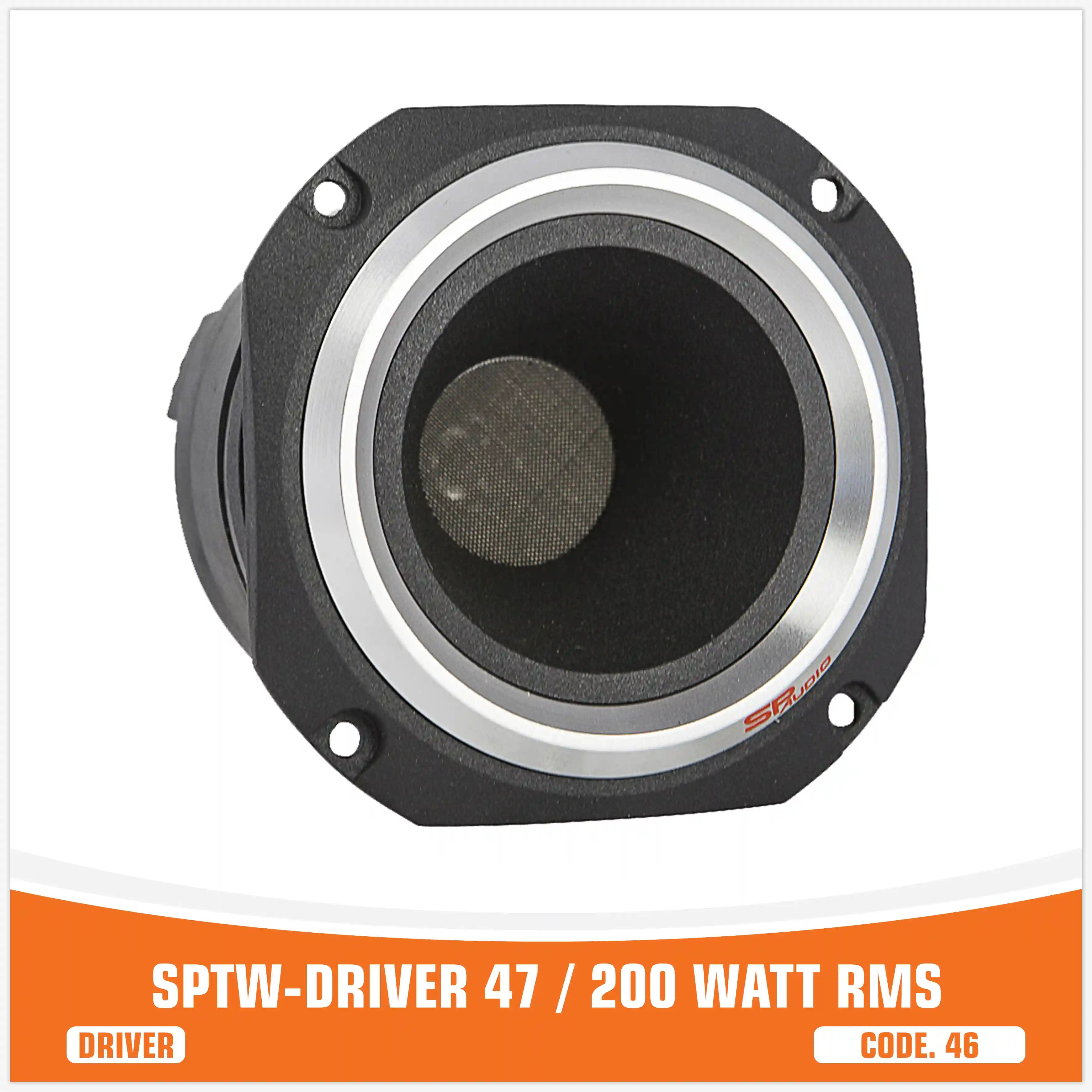 SP DRIVER 47 COMPLETE DRIVER WITH HORN 200W RMS(UNIT PRICE)