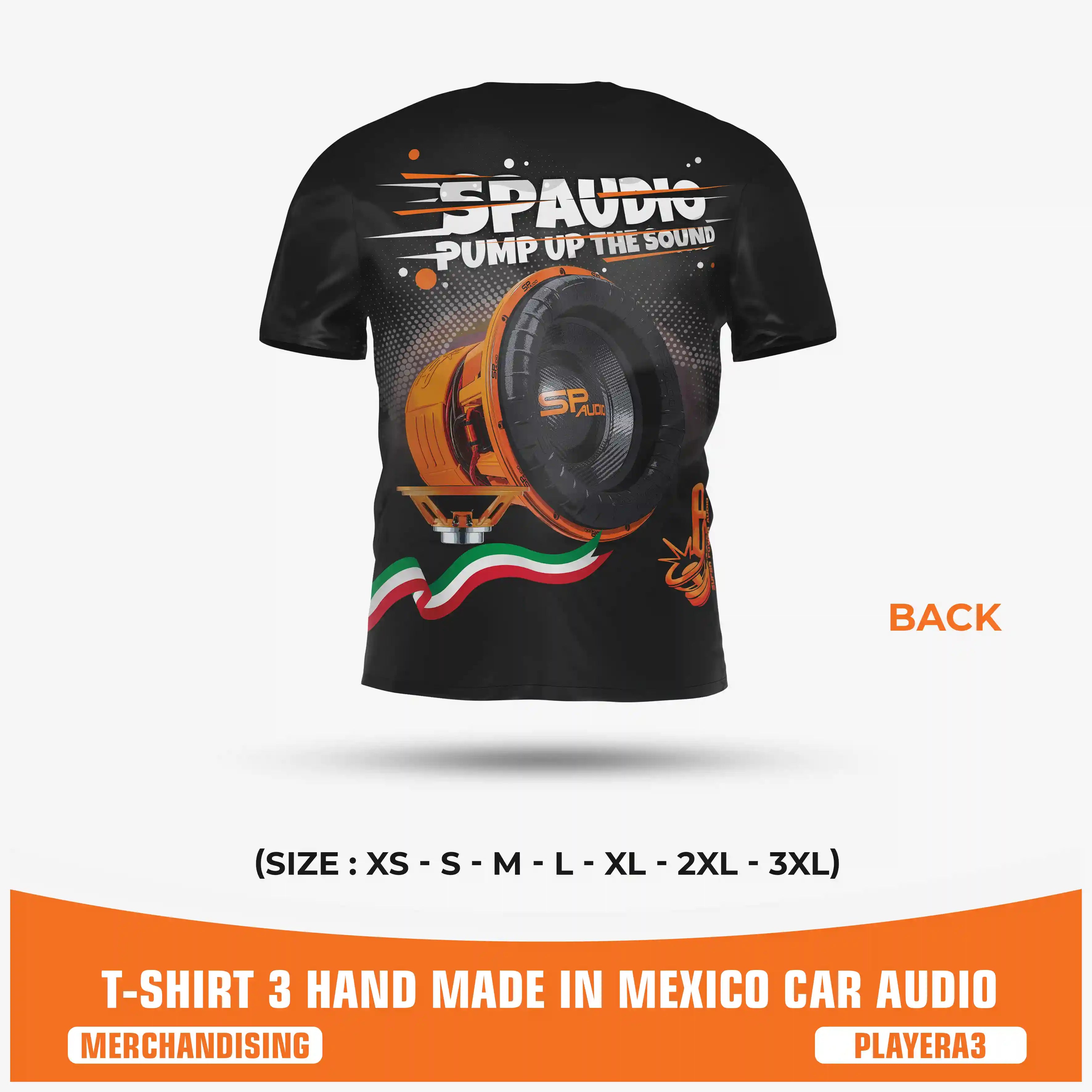 SPAUDIO T-SHIRT 3 (UNIT PRICE)