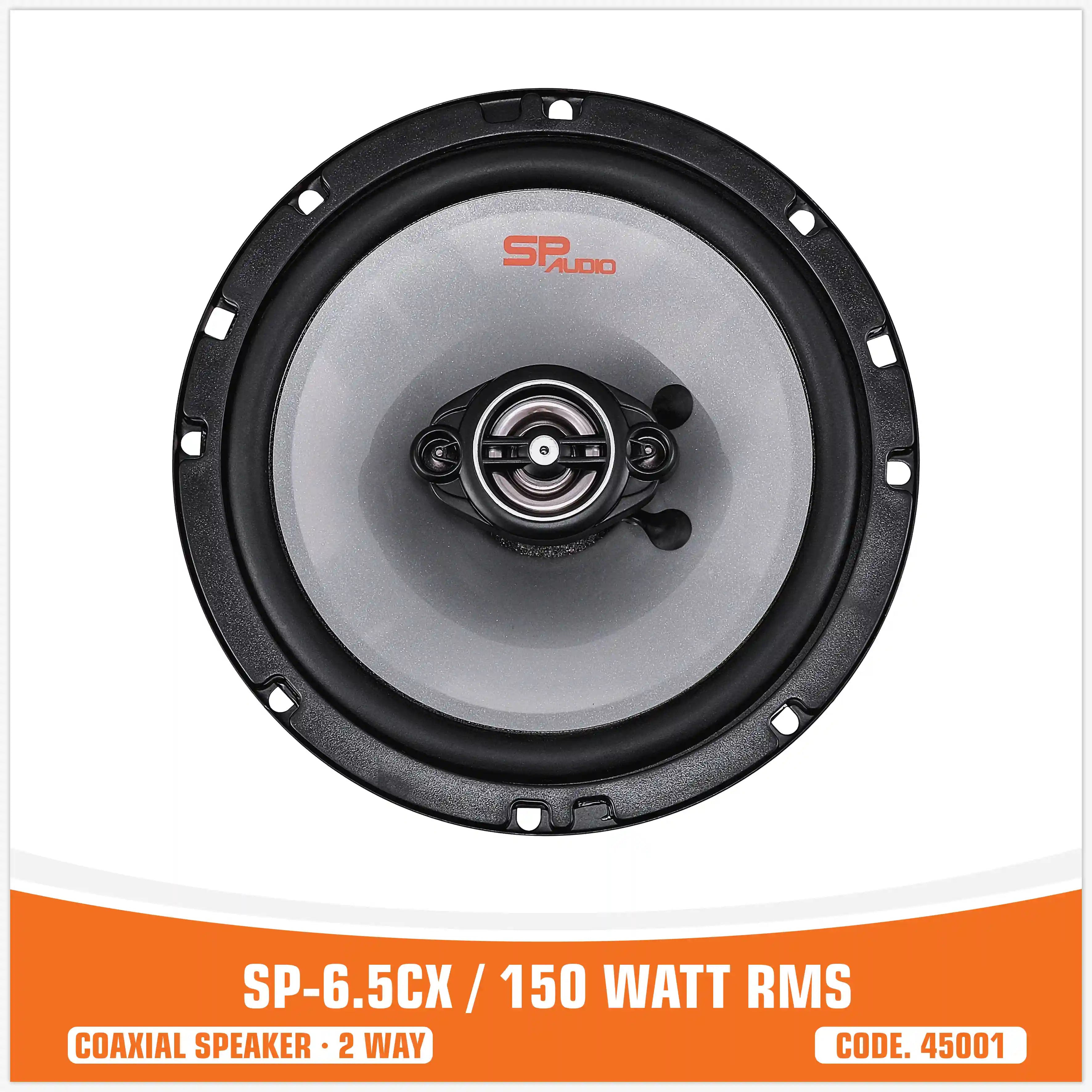 SP 6.5CX COAXIAL SPEAKERS 6.5"/16.5CM 150W RMS (PAIR PRICE)