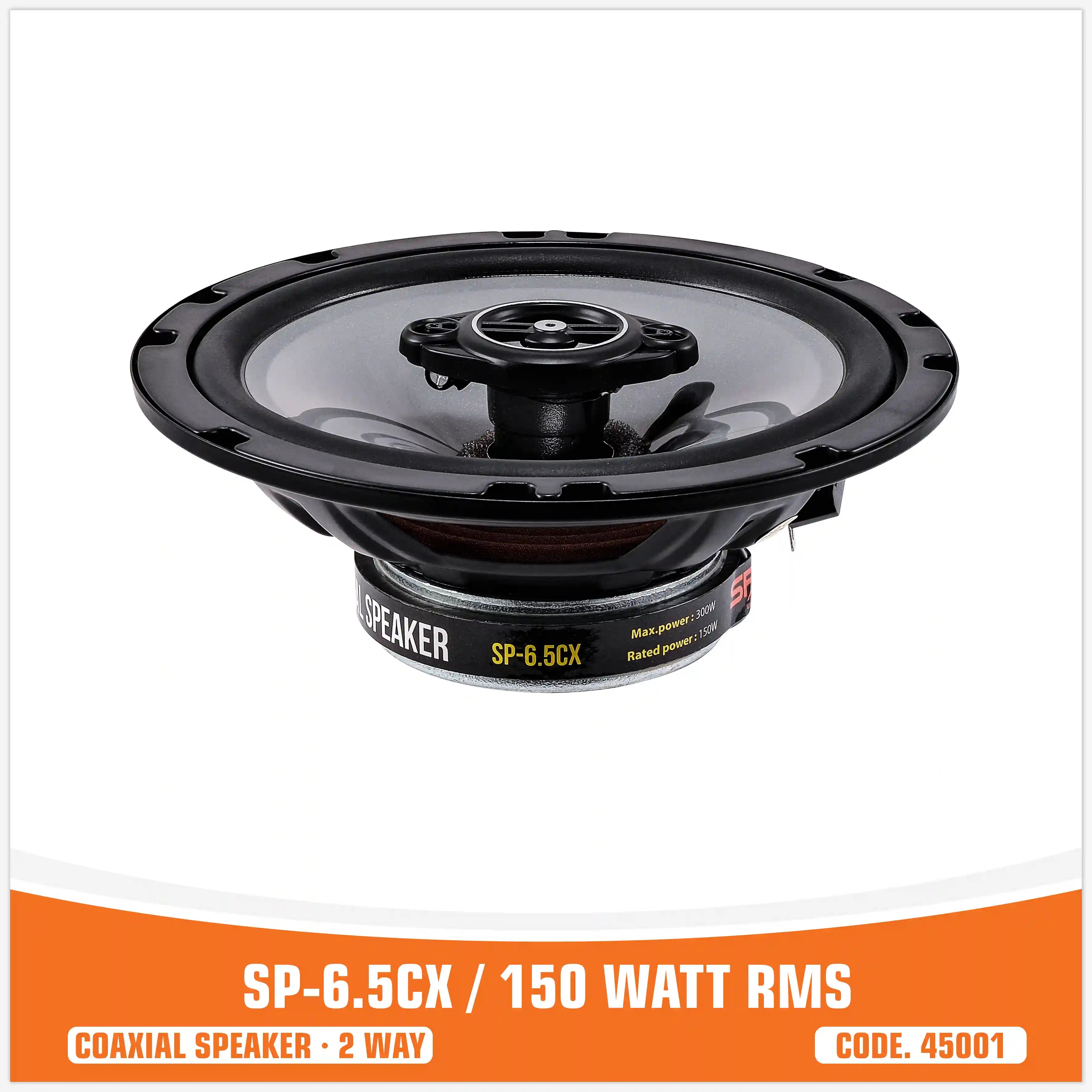 SP 6.5CX COAXIAL SPEAKERS 6.5"/16.5CM 150W RMS (PAIR PRICE)