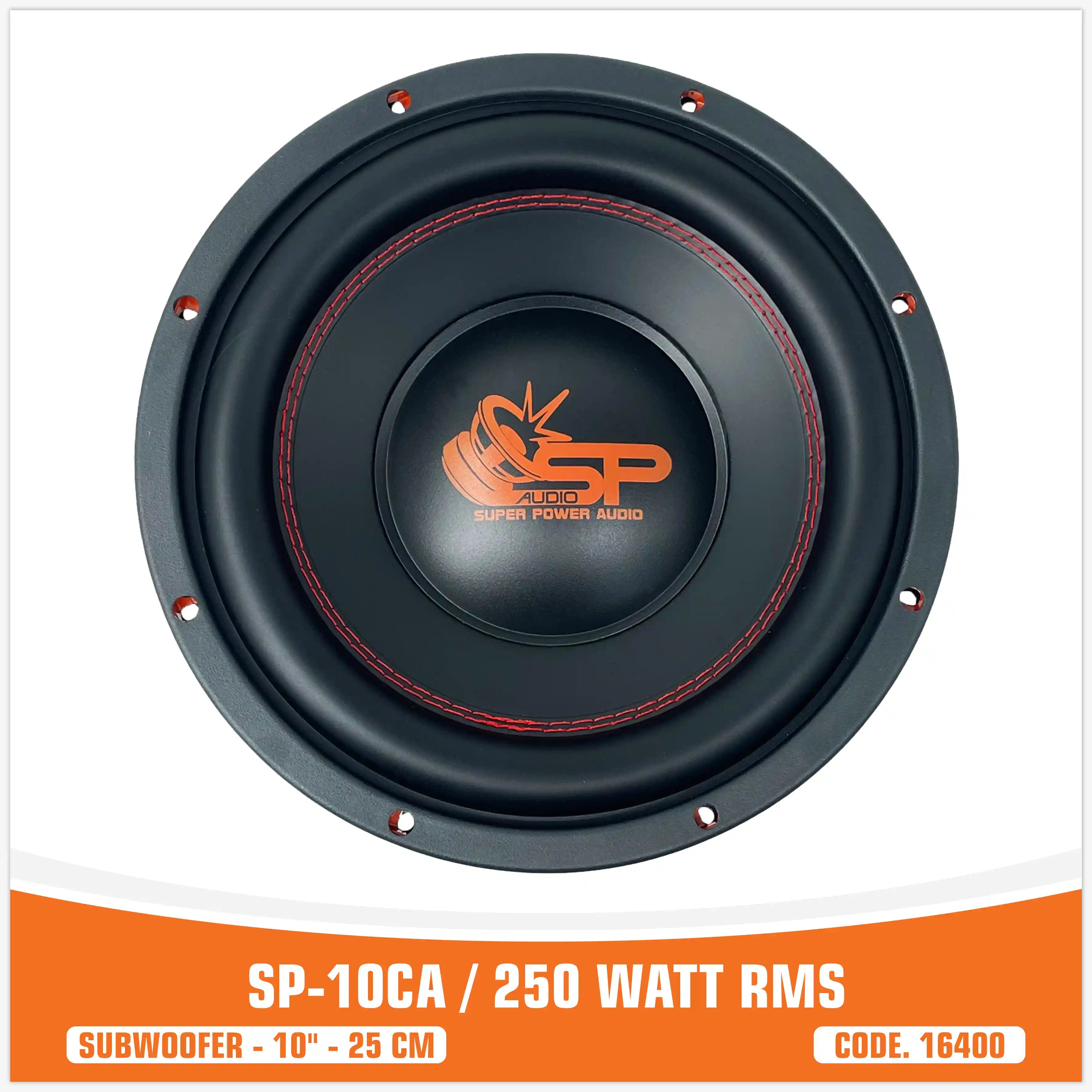 SP 10CA ENTRY LEVEL SUBWOOFER 10"/25CM 250W RMS (UNIT PRICE)