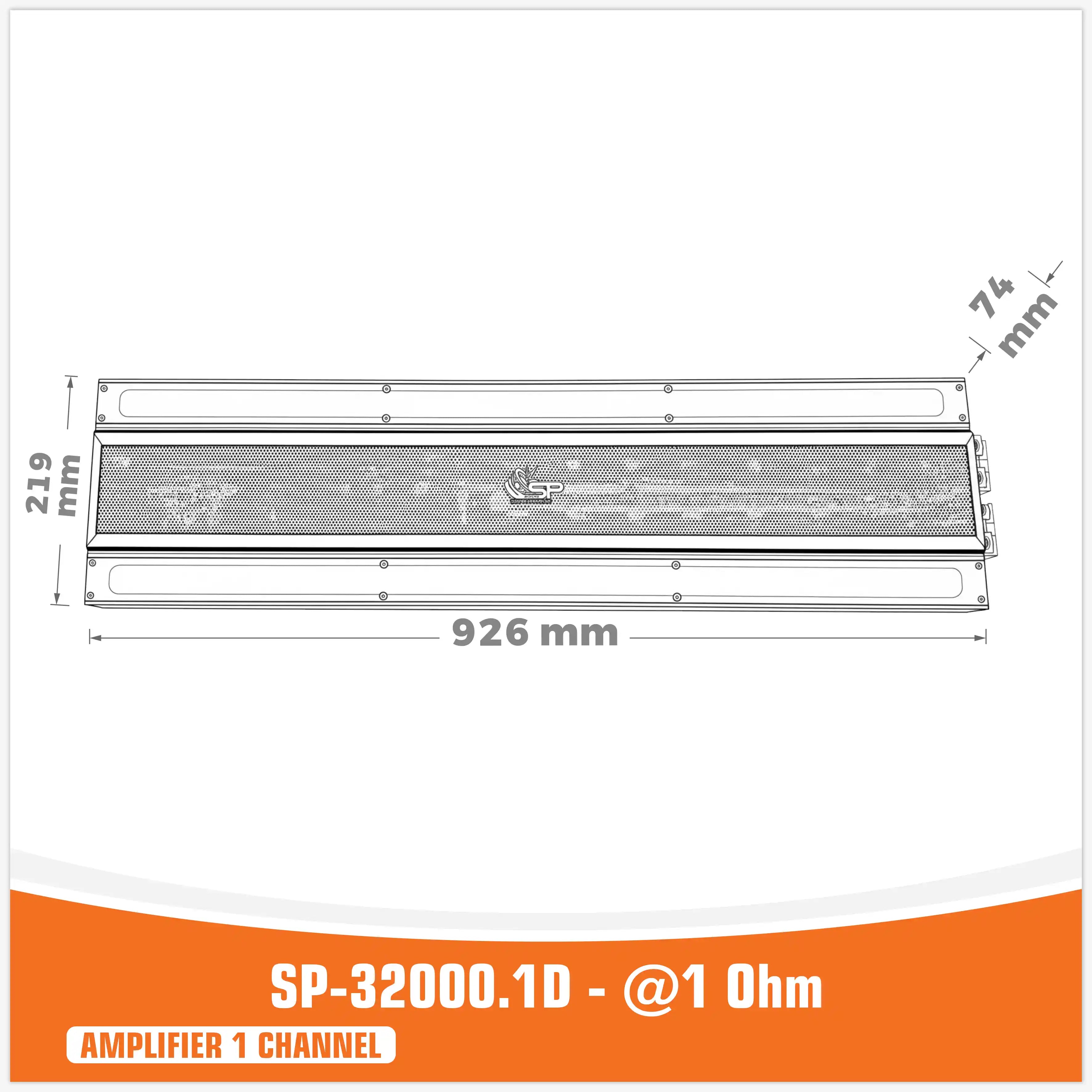 آمپلی فایر 32000- 1 اهم