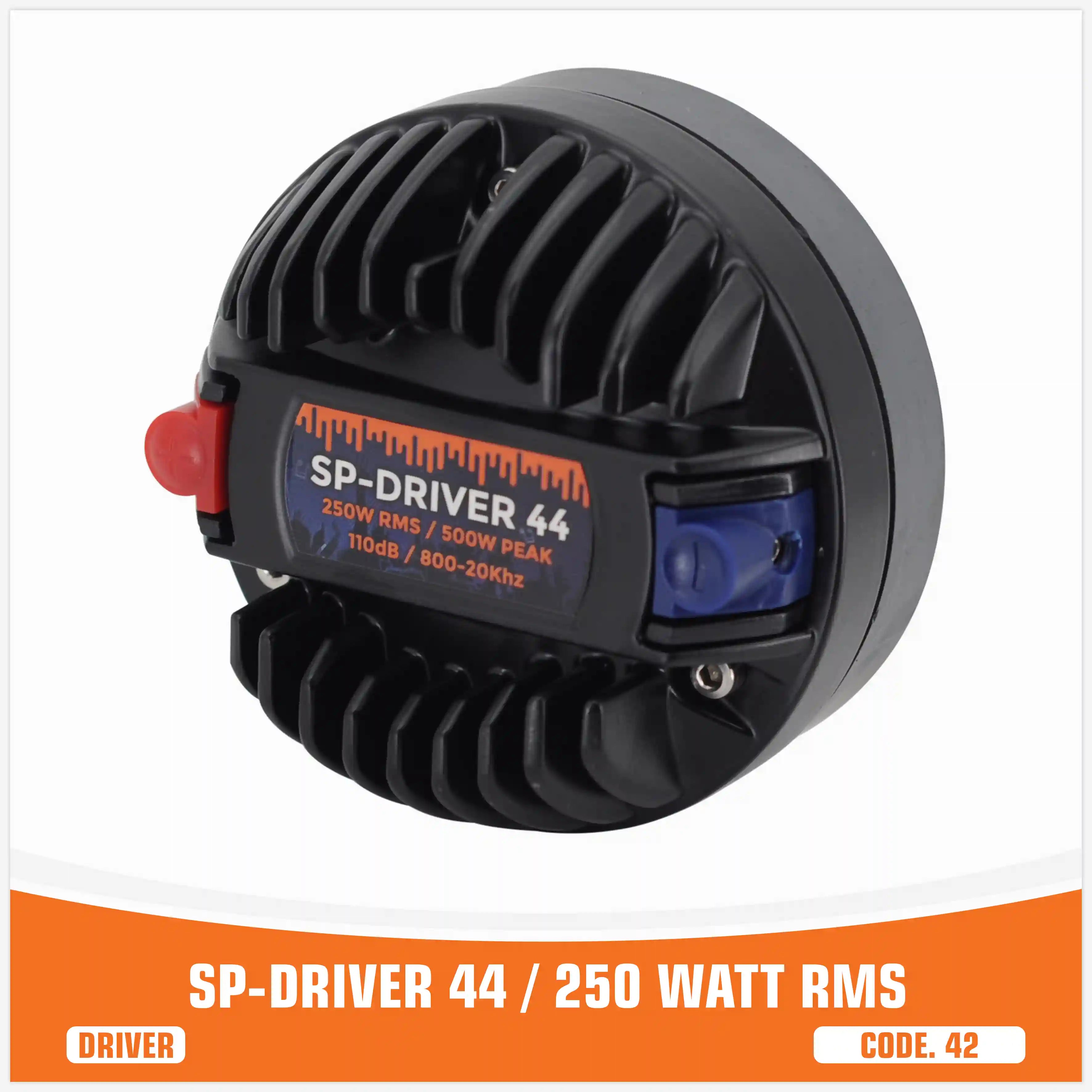 SP DRIVER 44 DRIVER SIN CORNETA 250W RMS (PRECIO UNITARIO)