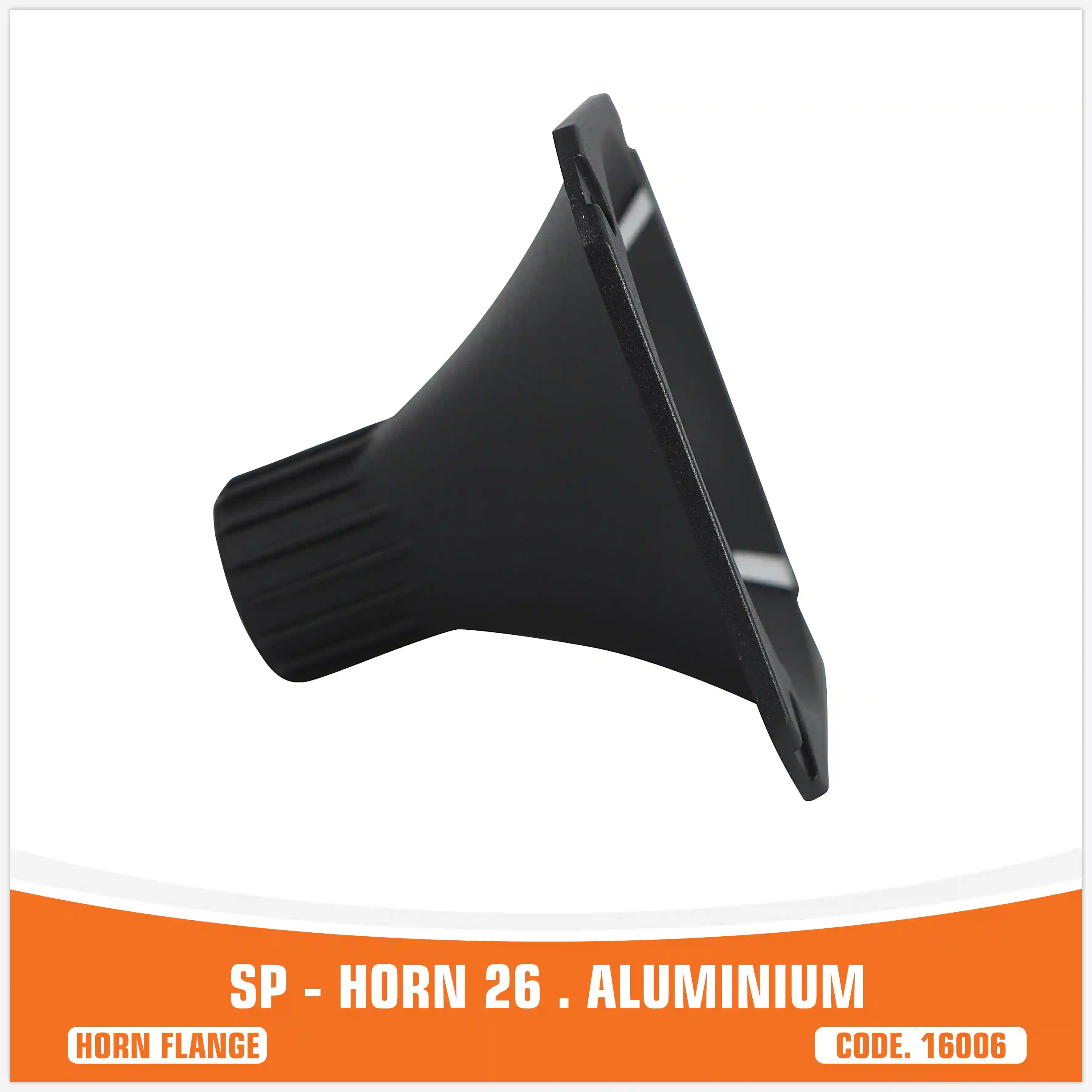 SP HORN 26 IN ALLUMINIO PER CONDUCENTE CON VITE (PREZZO UNITARIO)