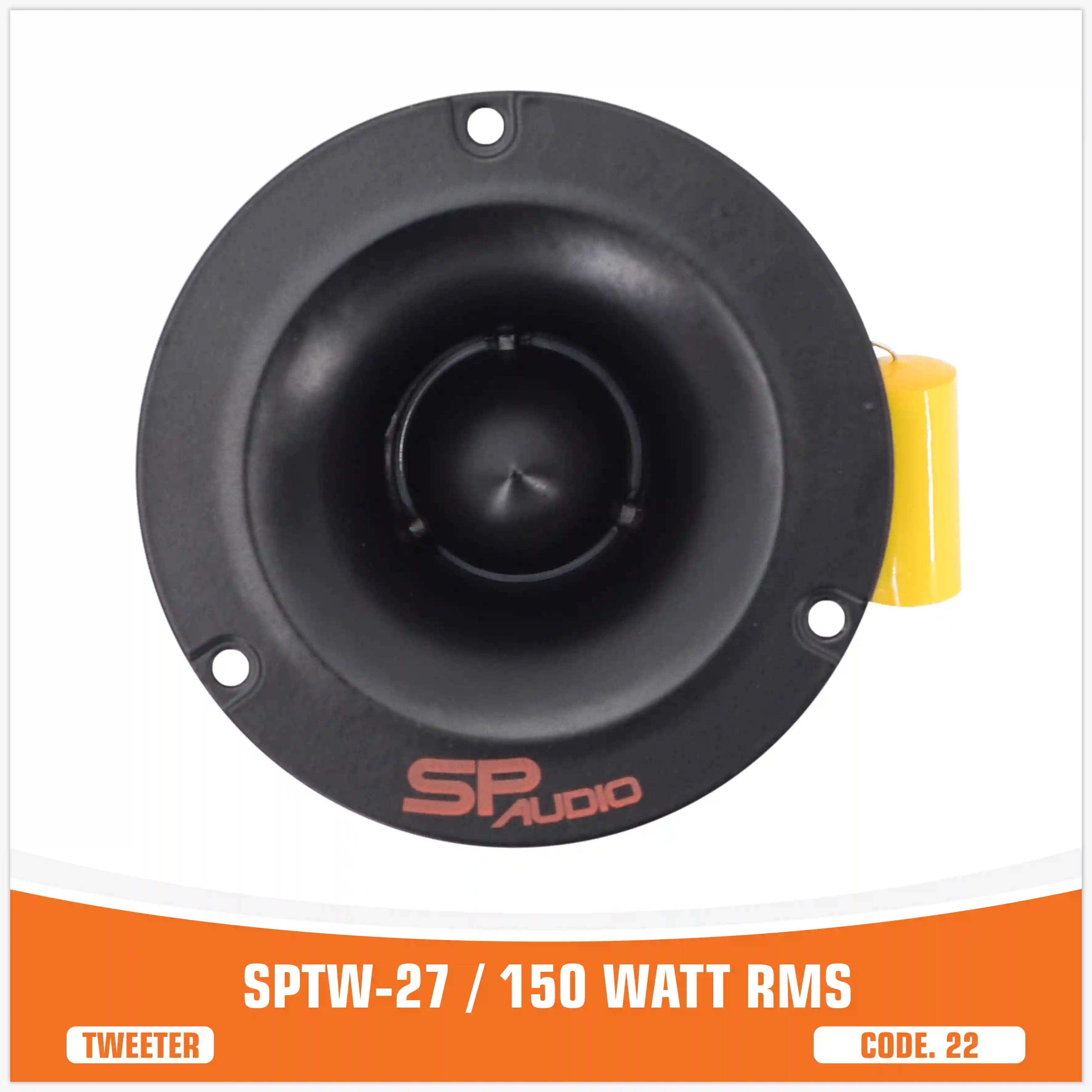 SP TW 27 BULLET TWEETER NEO MAGNET 150W RMS (PAIR PRICE)