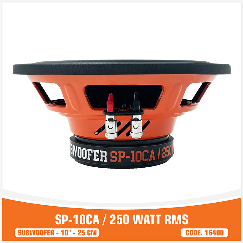 SP 10CA ENTRY LEVEL SUBWOOFER 10"/25CM 250W RMS (UNIT PRICE)