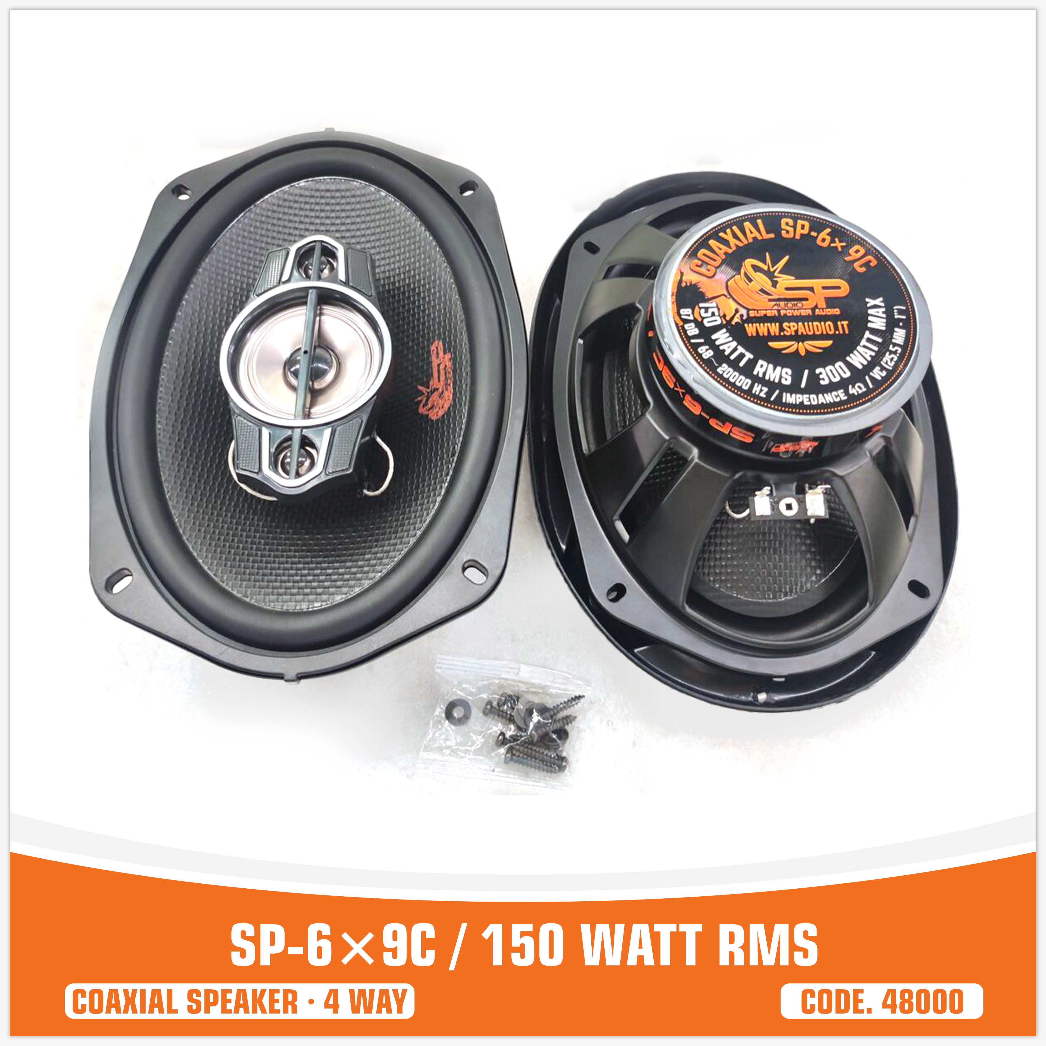 SP 6X9C COAXIAL SPEAKERS 6X9"/16X22CM (PAIR PRICE)