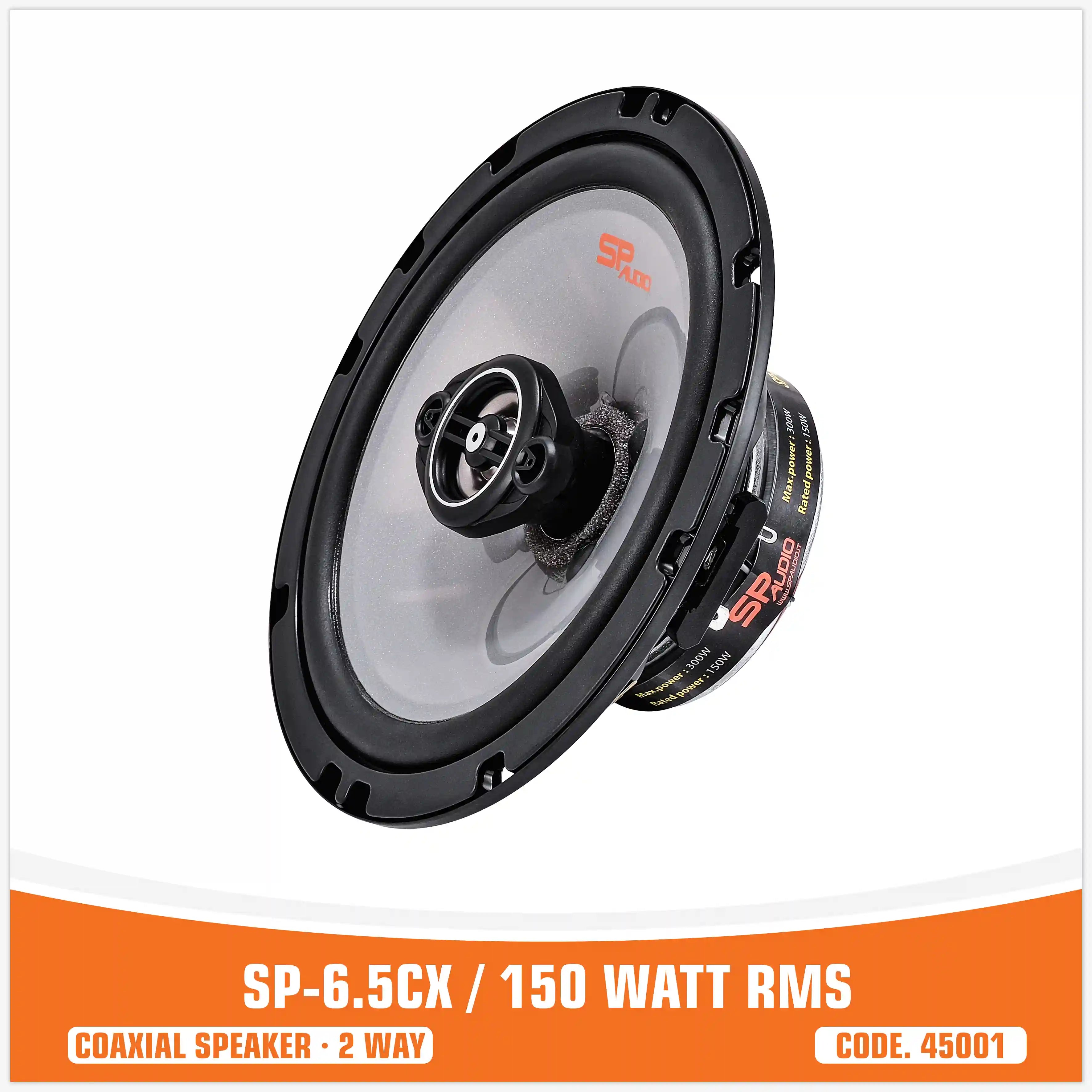 SP 6.5CX COAXIAL SPEAKERS 6.5"/16.5CM 150W RMS (PAIR PRICE)