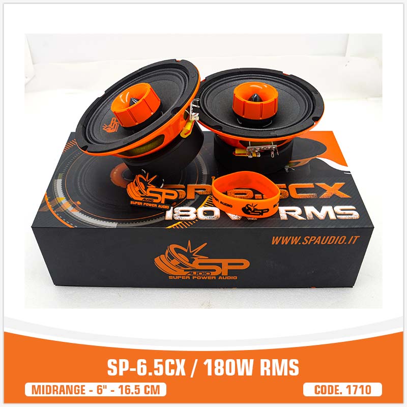 SP 6.5CM HAUT-PARLEUR BAS MEDIUM LE MEILLEUR VENDEUR 6,5"/16,5CM 100W RMS (PRIX DE LA PAIRE)