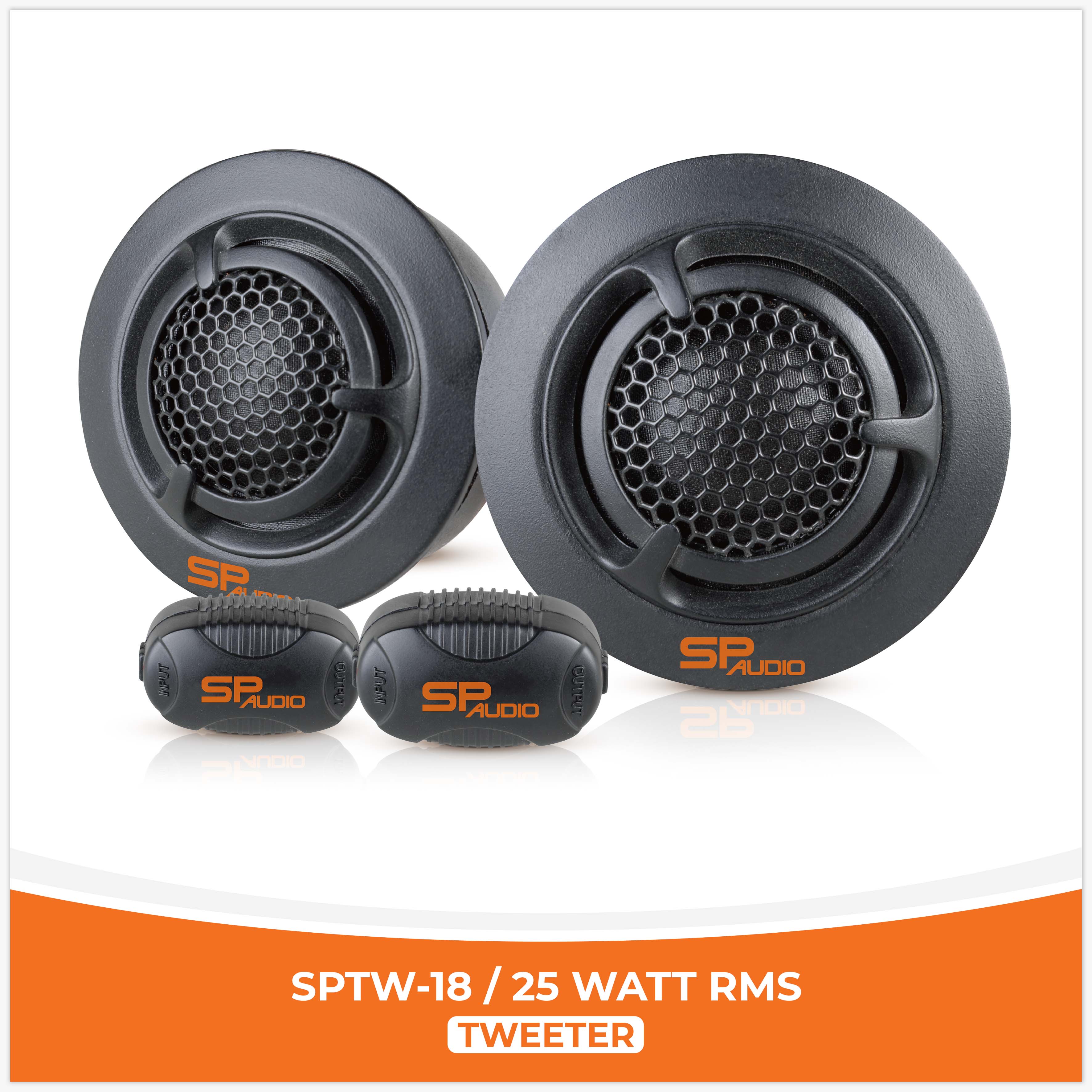 SP TW 18 SET NORMAL TWEETER 25W RMS / 100 WATT MAX (PAIR PRICE)