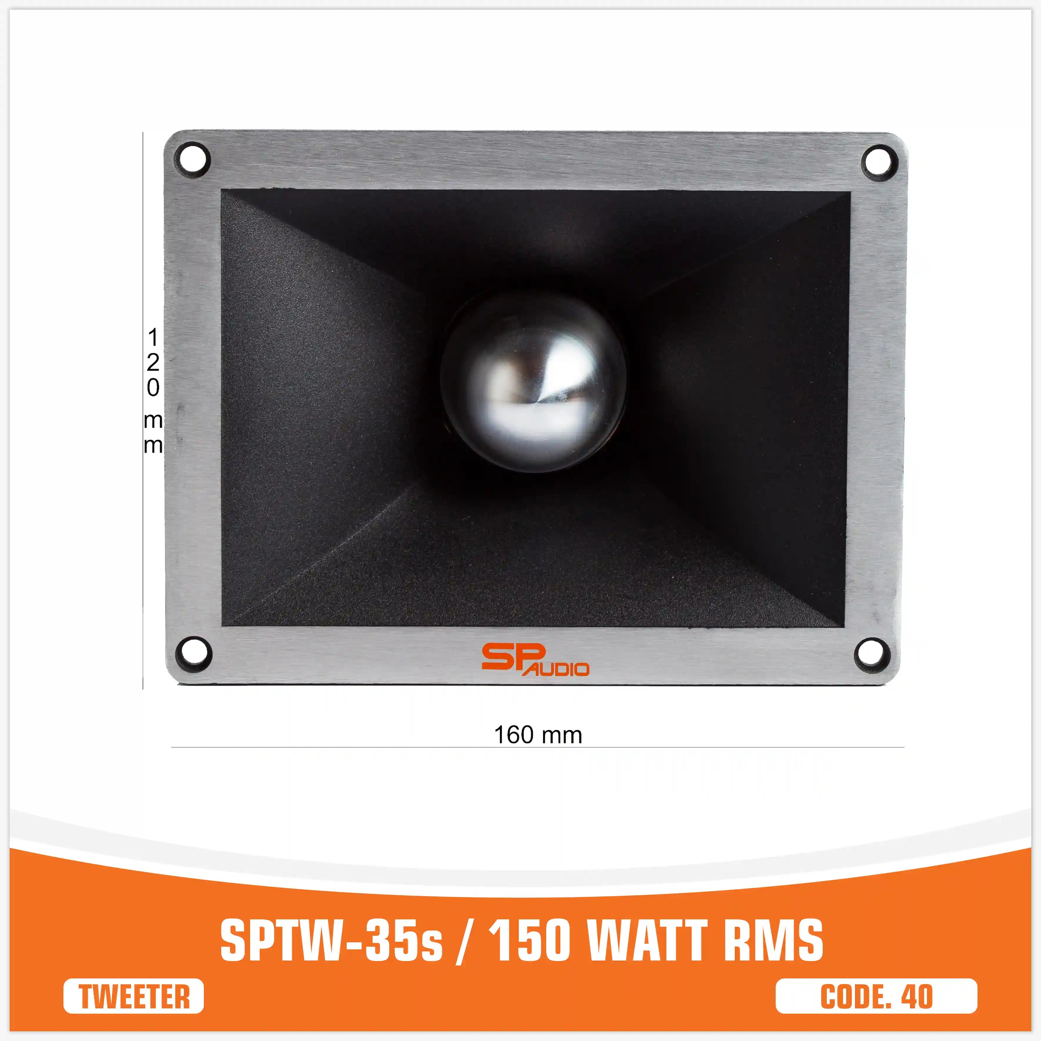 SP TW 35S BULLET TWEETER 150W RMS(UNIT PRICE)