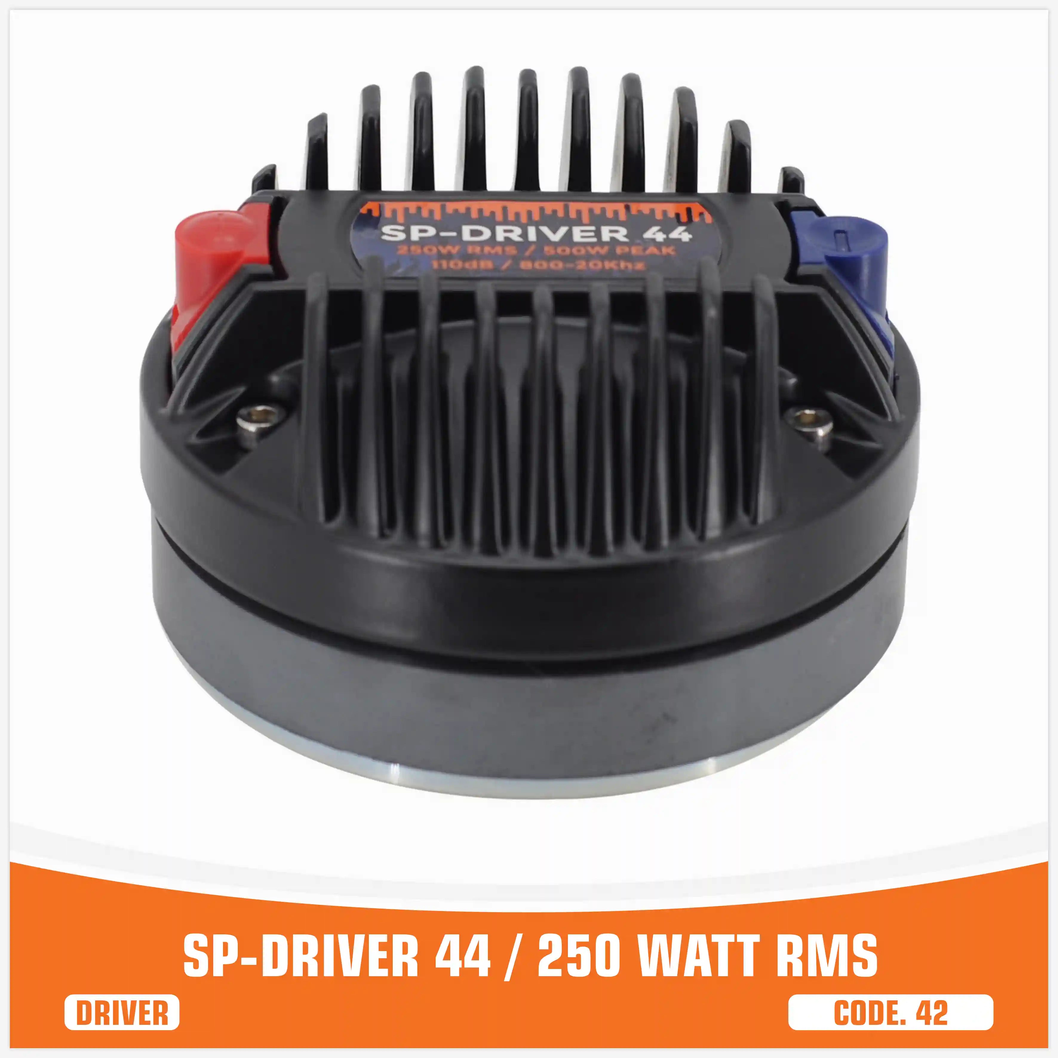 SP DRIVER 44 DRIVER SIN CORNETA 250W RMS (PRECIO UNITARIO)