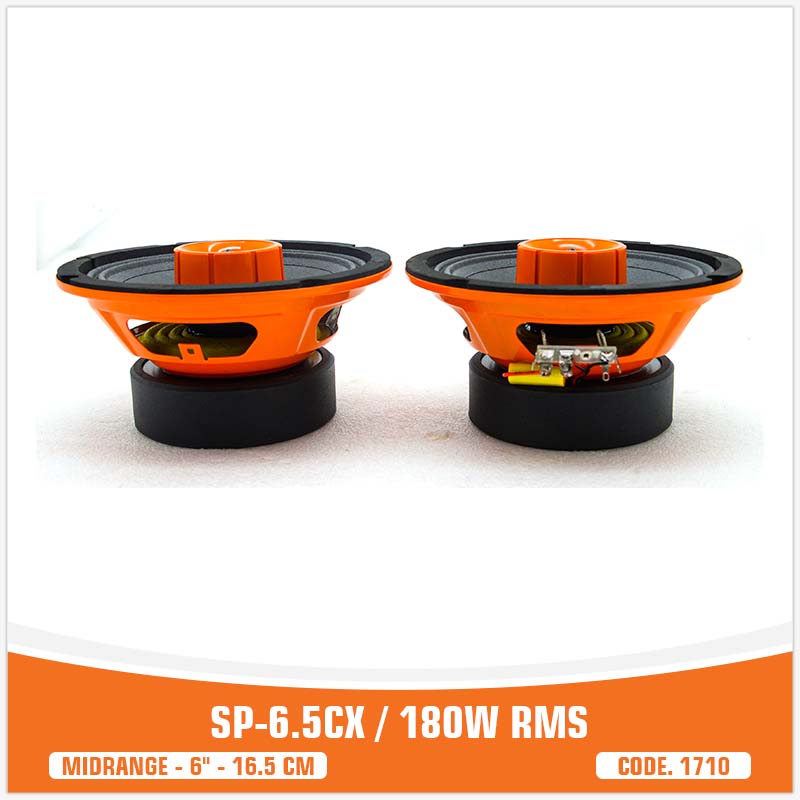 SP 6.5CM HAUT-PARLEUR BAS MEDIUM LE MEILLEUR VENDEUR 6,5"/16,5CM 100W RMS (PRIX DE LA PAIRE)