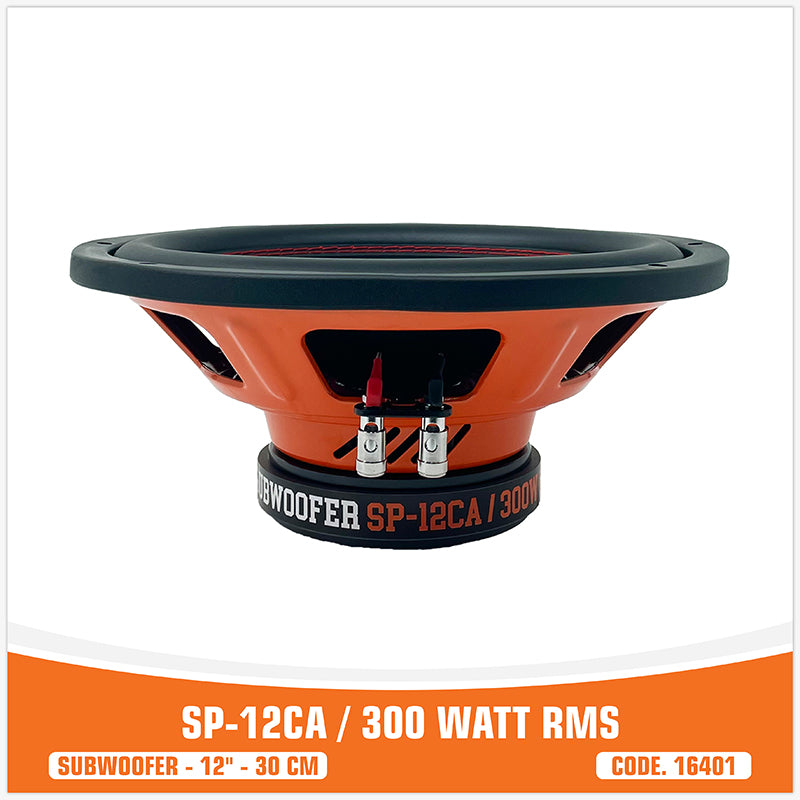 SP 12CA ENTRY LEVEL SUBWOOFER 12"/30CM 300W RMS (UNIT PRICE)