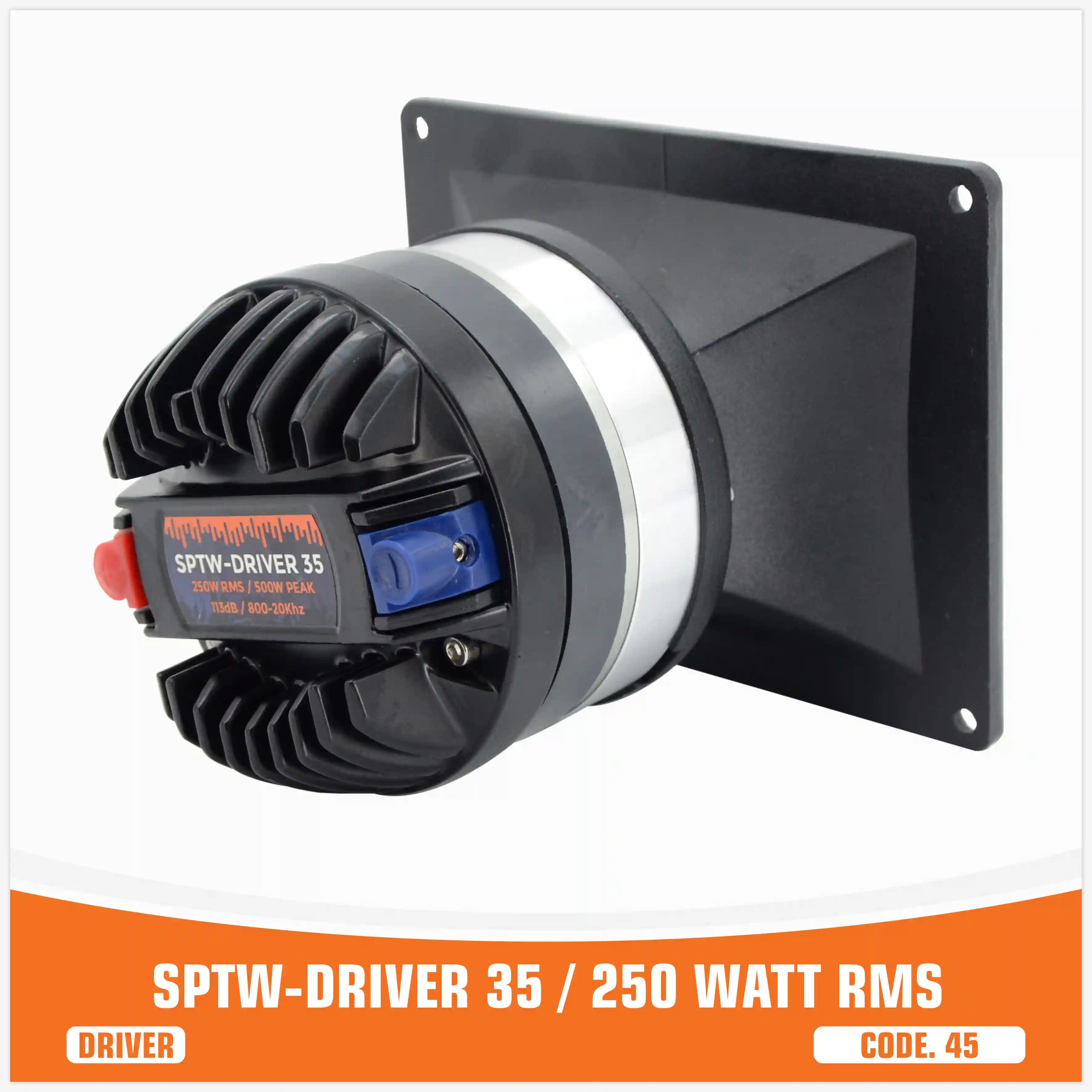 SP DRIVER 35 COMPLETE DRIVER WITH HORN 150W RMS (UNIT PRICE)