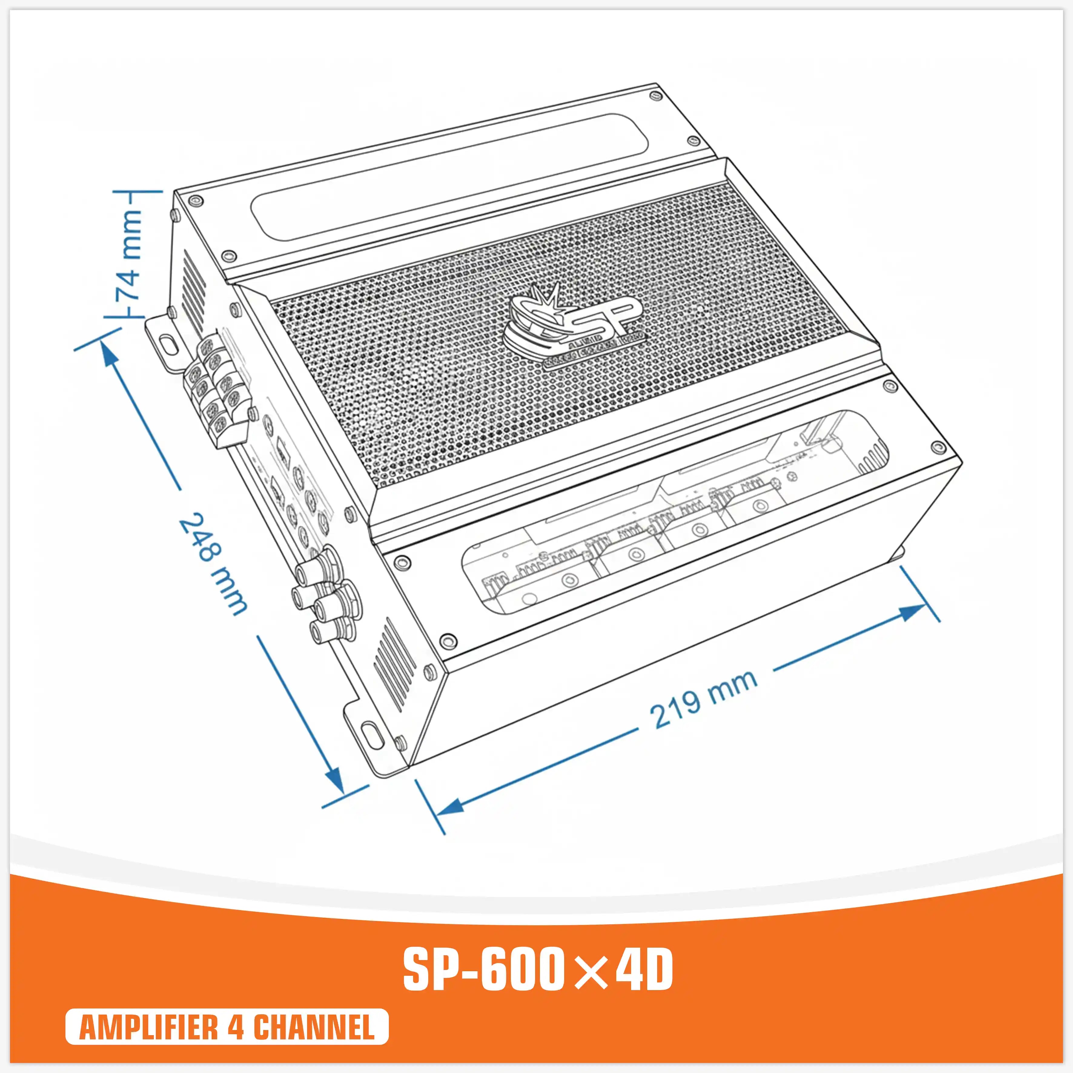 SP-600.4D - @1 ohm