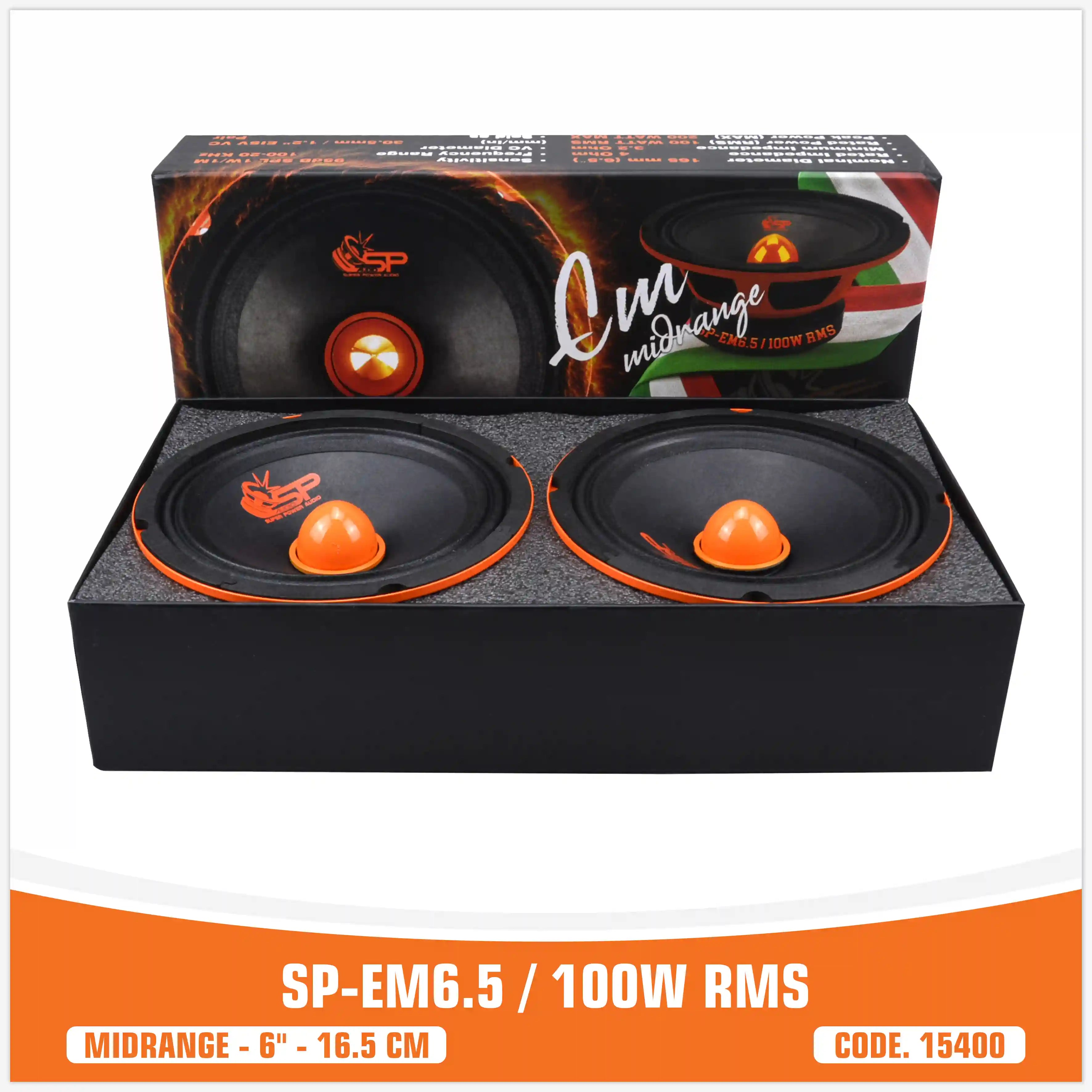 SP-6.5EM - 100W RMS (PREZZO PAIO)