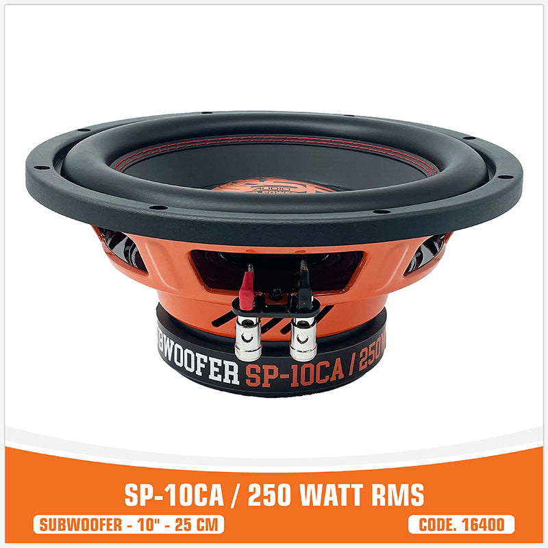 SP 10CA ENTRY LEVEL SUBWOOFER 10"/25CM 250W RMS (UNIT PRICE)