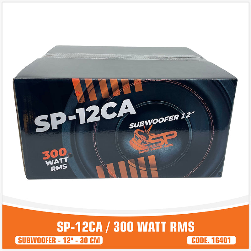 SP 12CA ENTRY LEVEL SUBWOOFER 12"/30CM 300W RMS (UNIT PRICE)