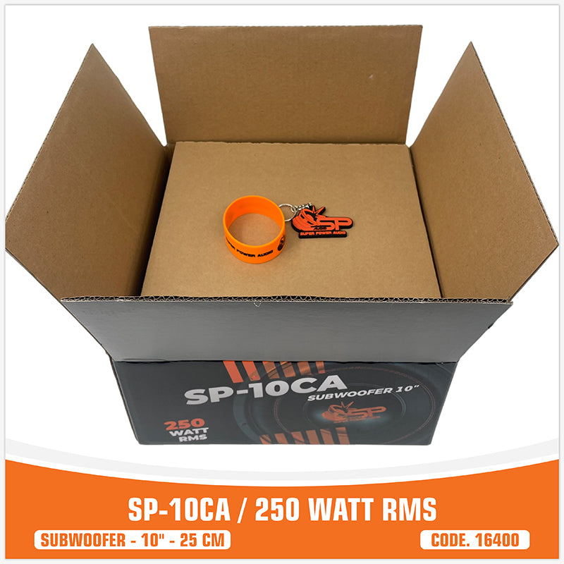 SP 10CA ENTRY LEVEL SUBWOOFER 10"/25CM 250W RMS (UNIT PRICE)
