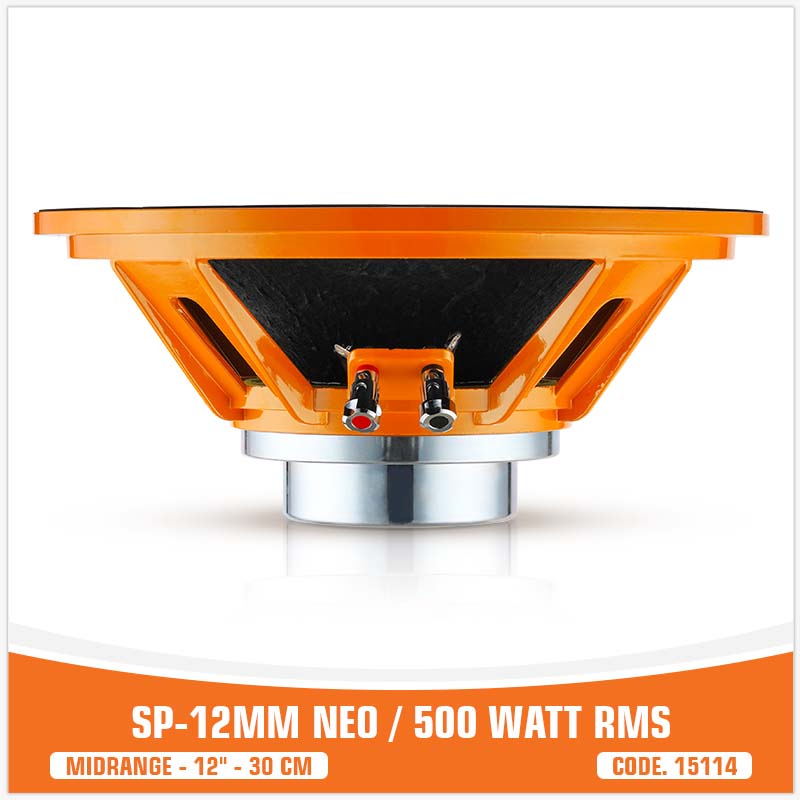 SP 12MM NEO MIDRANGE ESTREMO 12"/30CM MAGNETE NEODIMIO 500W RMS (PREZZO UNITARIO)