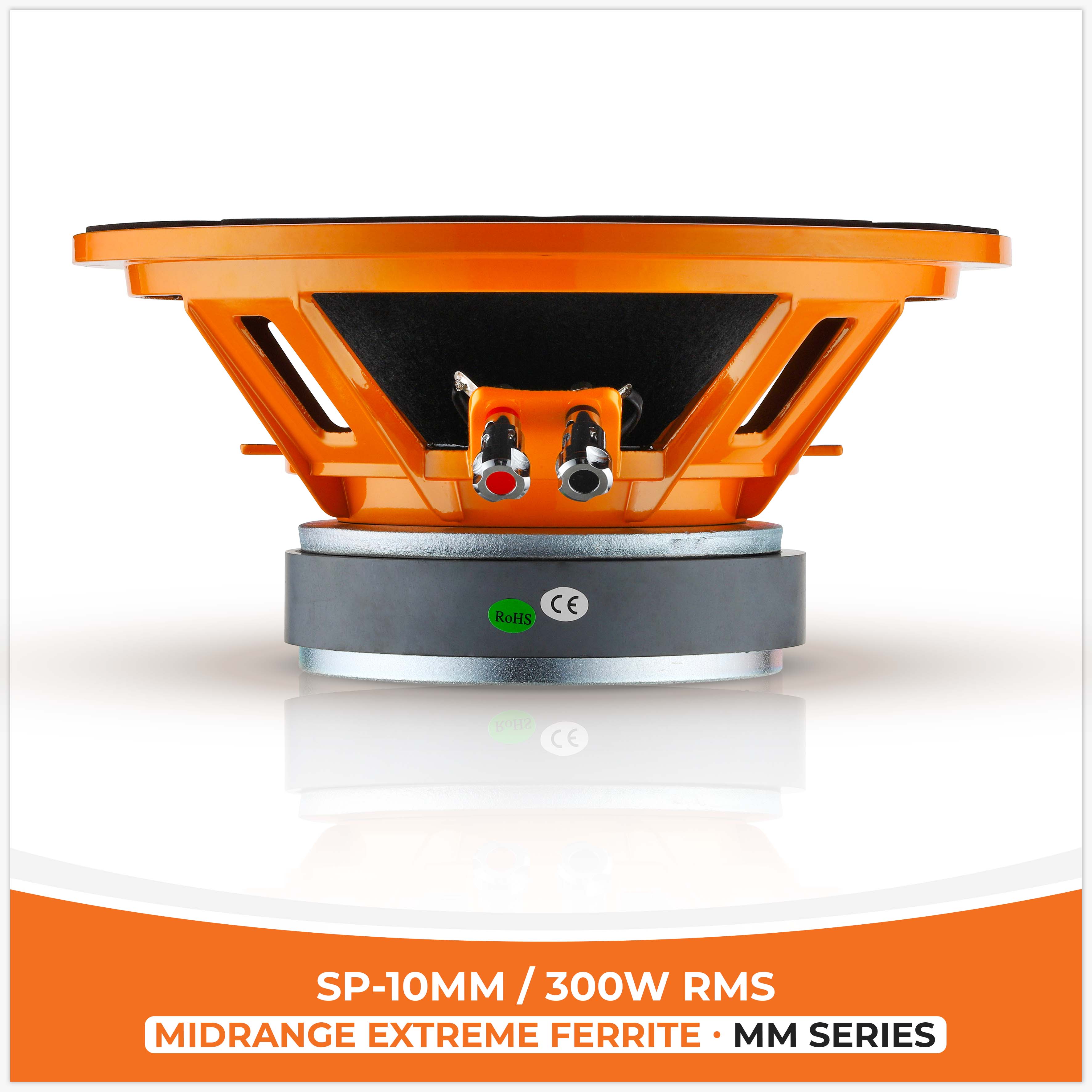 SP 10MM MIDRANGE EXTREME 10"/25CM 300W RMS (UNIT PRICE)