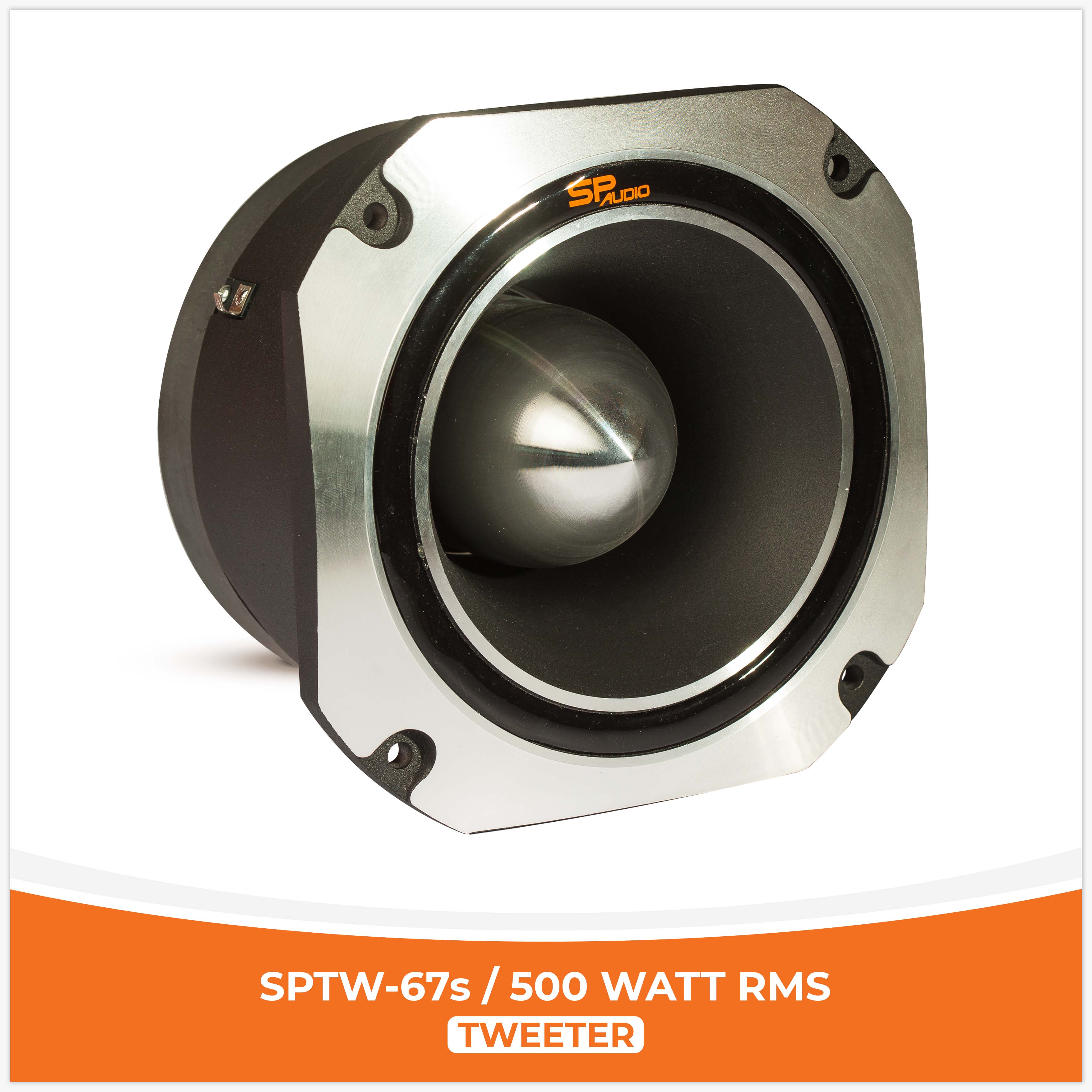 SP TW 67S BULLET TWEETER OVER SIZE MODEL 500W RMS (UNIT PRICE)