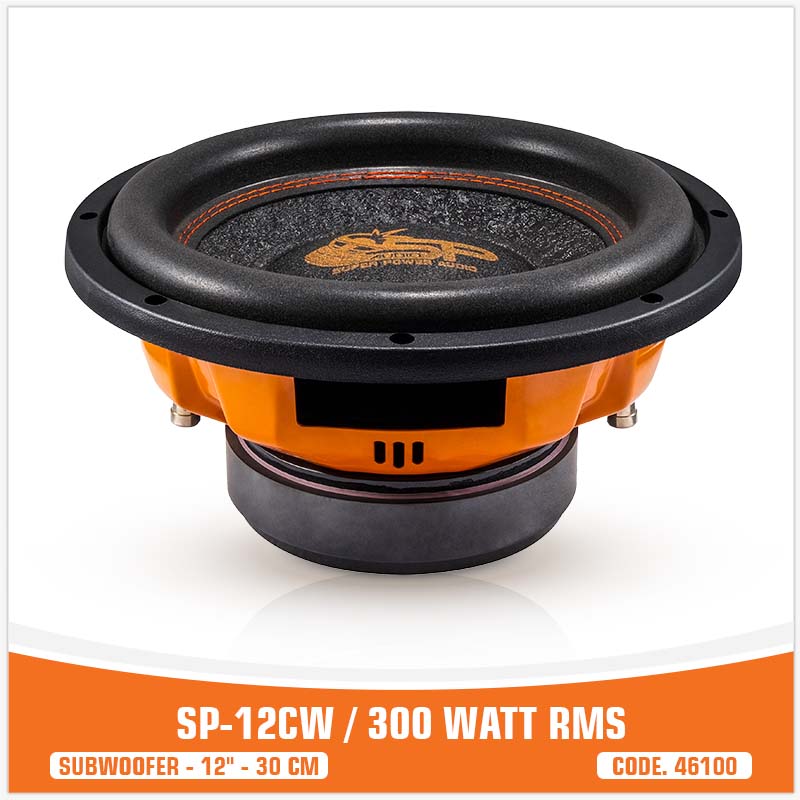 SP 12CW ENTRY LEVEL SUBWOOFER 12"/30CM 300W RMS (UNIT PRICE)