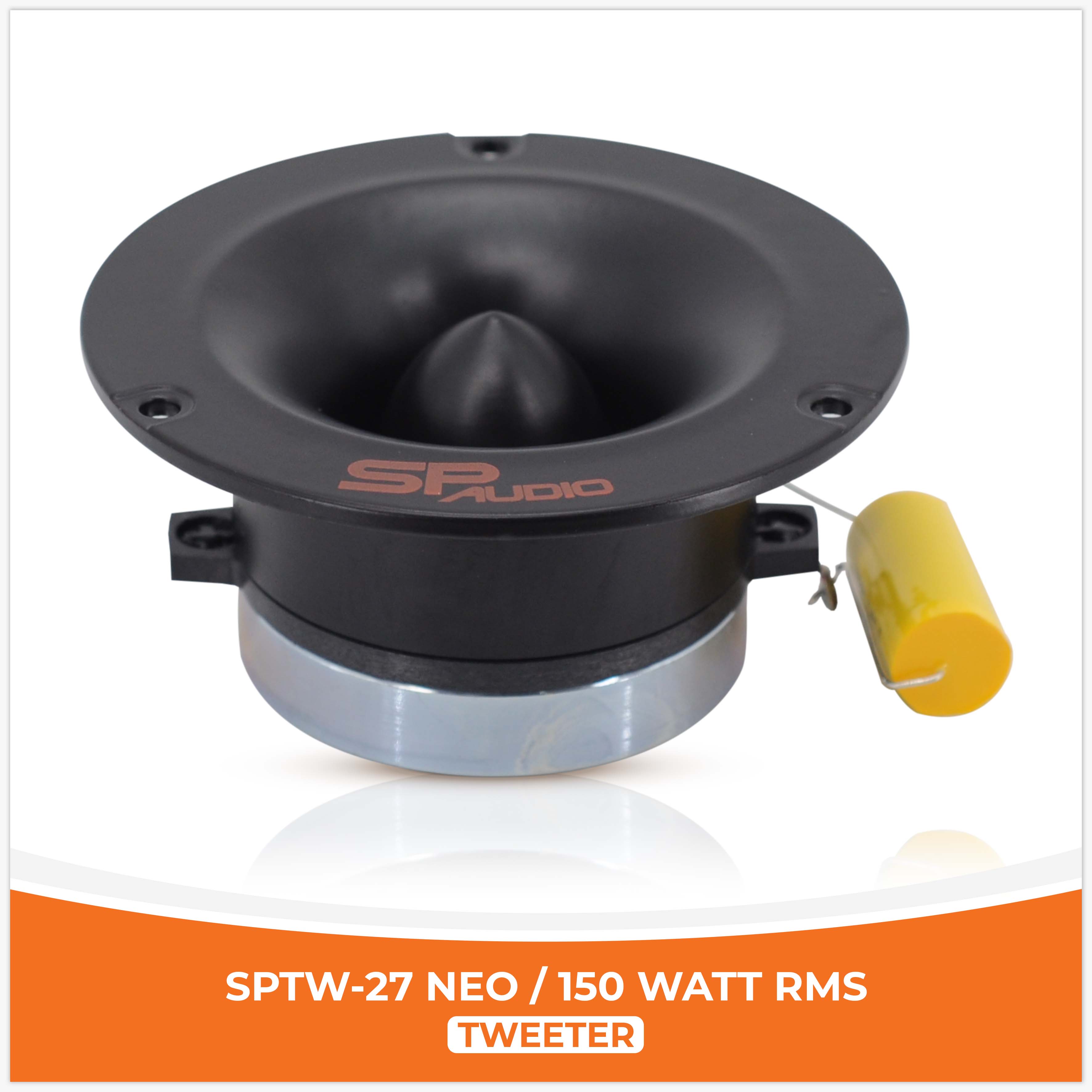 SP TW 27 BULLET TWEETER NEO MAGNET 150W RMS (PAIR PRICE)