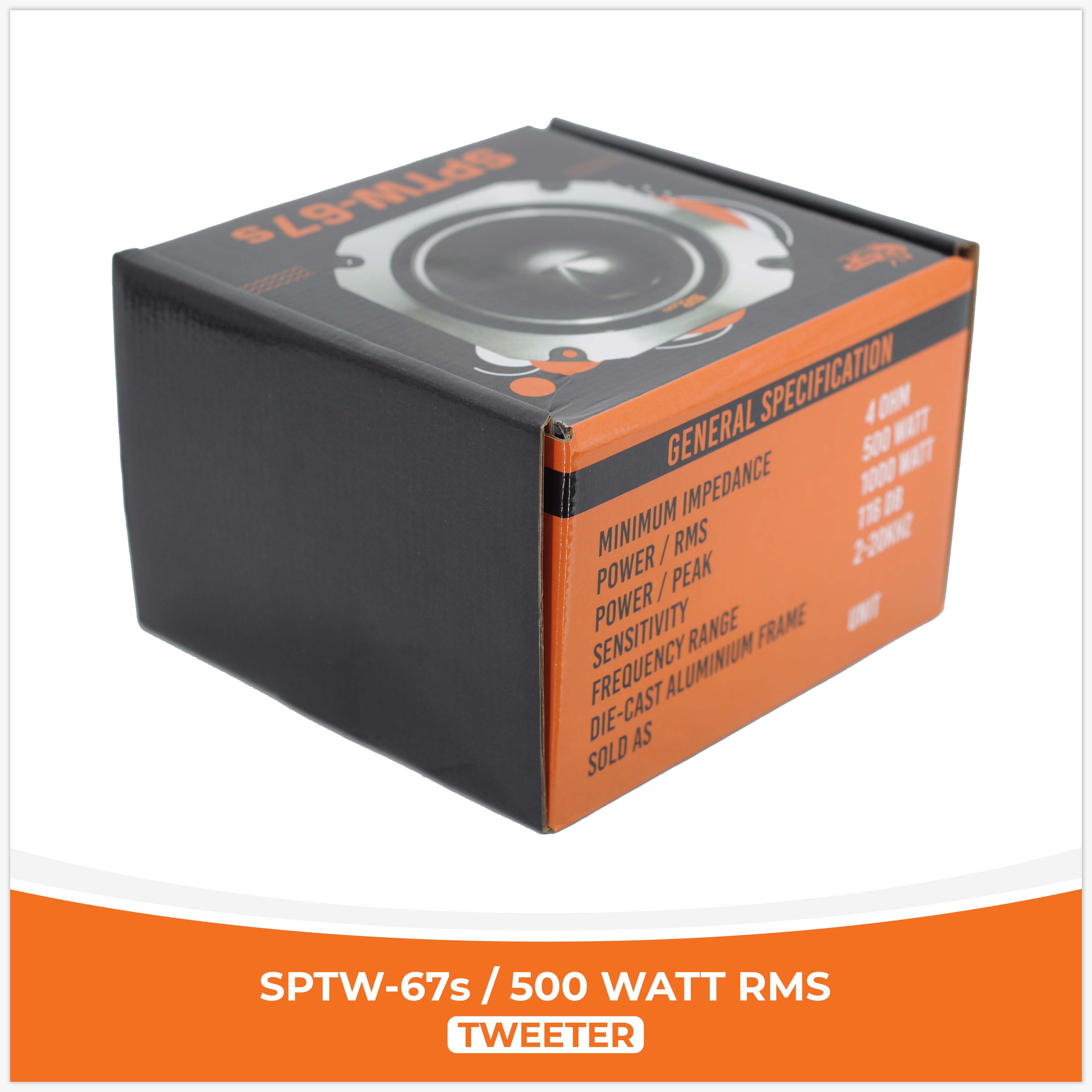 SP TW 67S BULLET TWEETER OVER SIZE MODEL 500W RMS (UNIT PRICE)