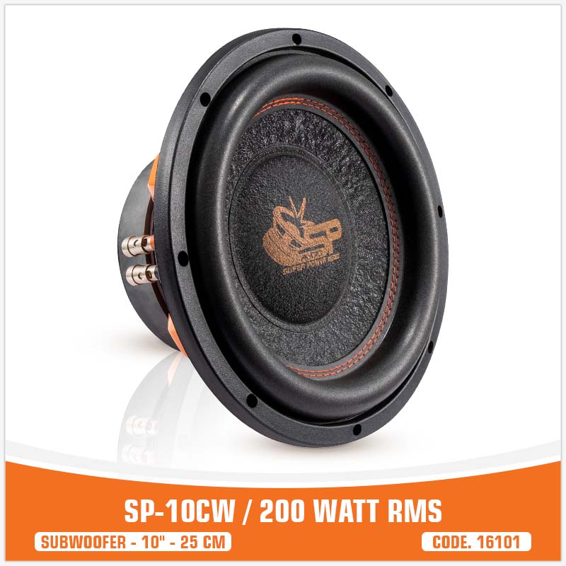 SP 10CW ENTRY LEVEL SUBWOOFER 10"/25CM 200W RMS (UNIT PRICE)