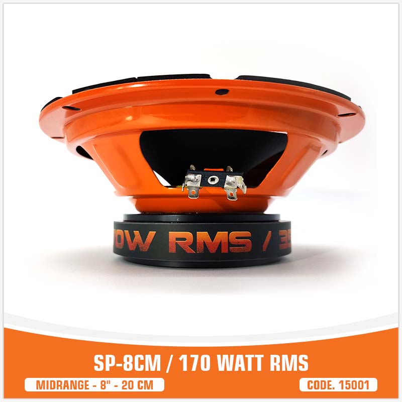 SP 8CM MIDRANGE BEST SELLER 8"/20CM 150W RMS (PAIR PRICE)